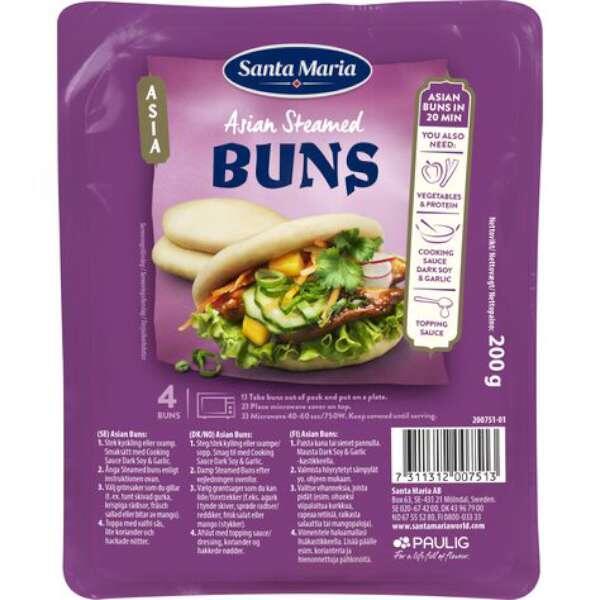 Asian Steamed Buns