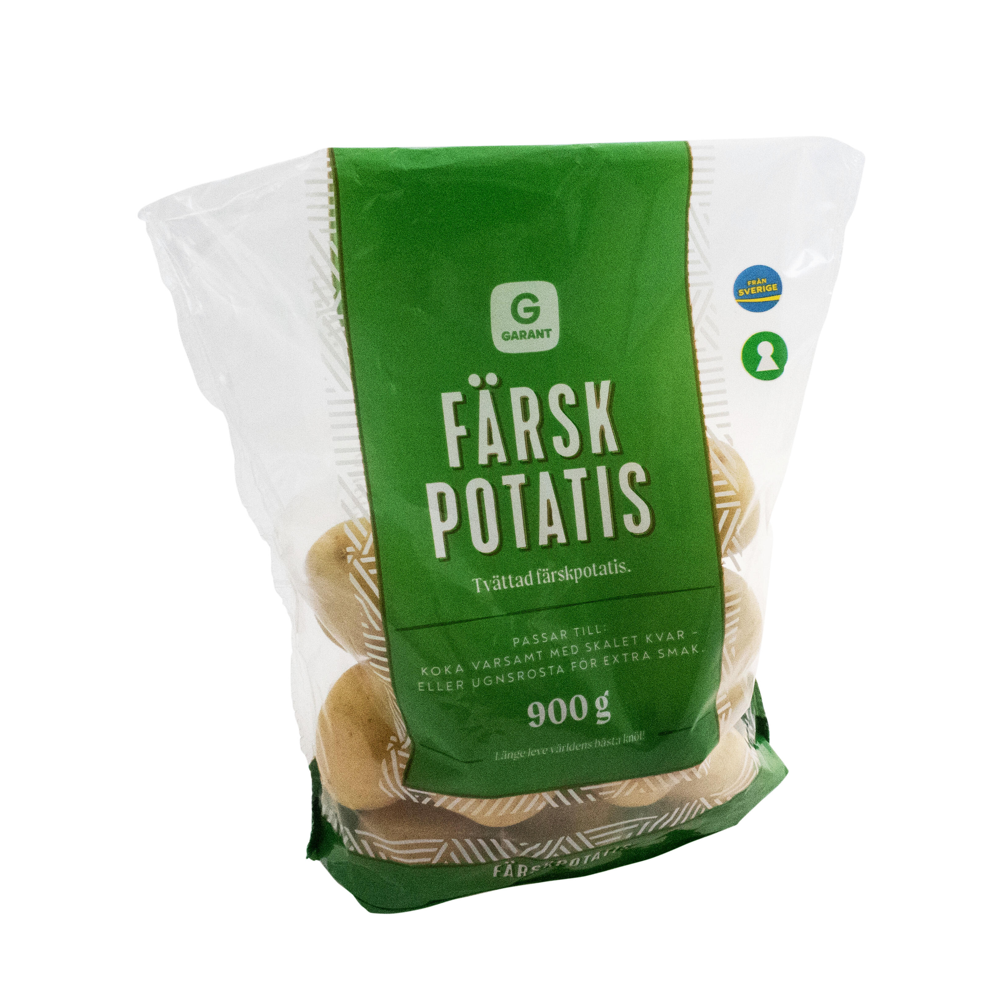 Potatis Färsk Tvättad