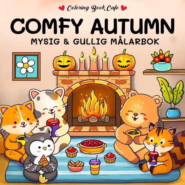 Cozy Comfy Målarbok