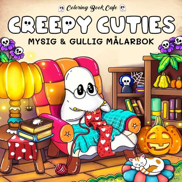 Cozy Creepy Målarbok