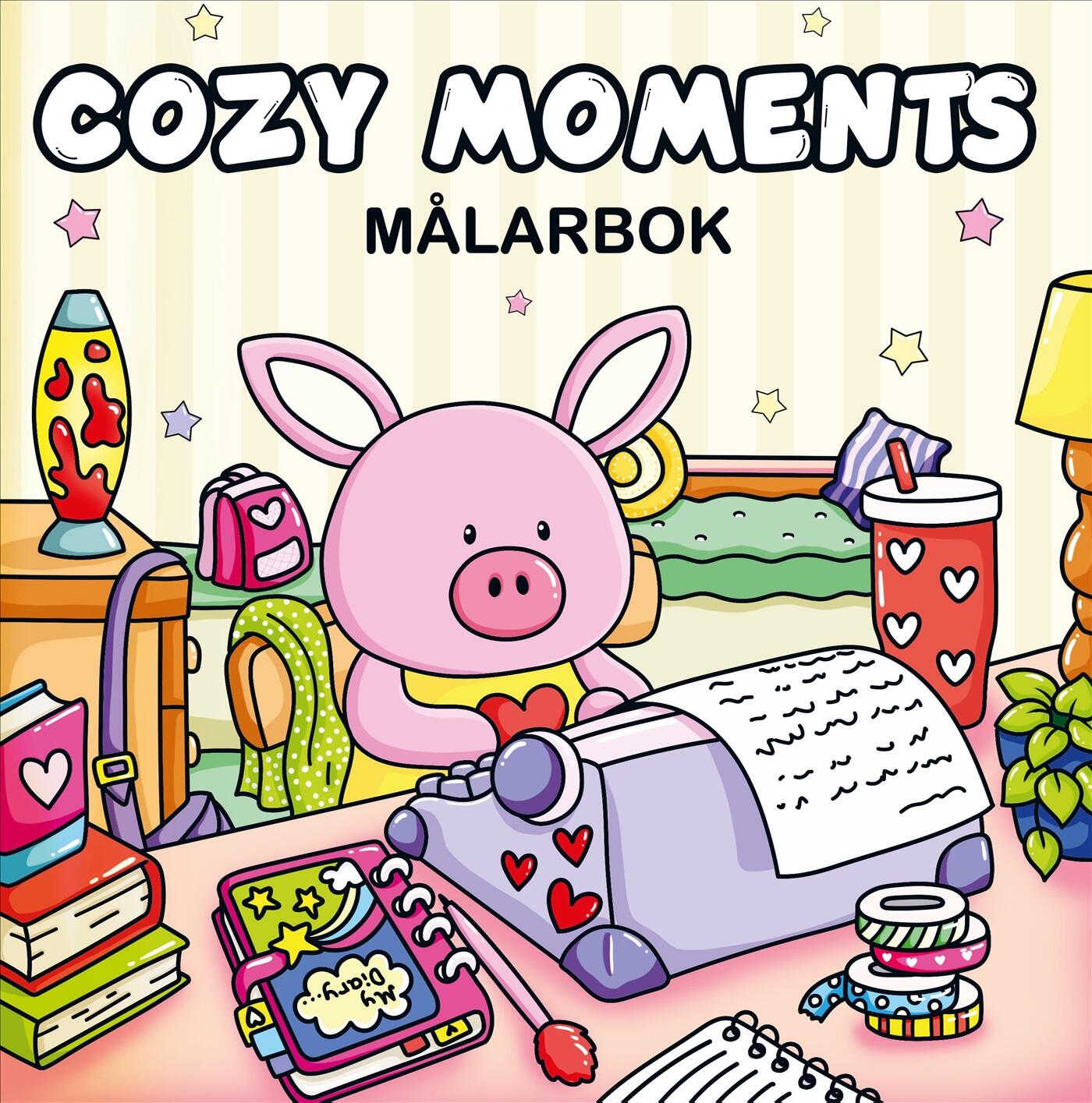 Målarbok : Cozy moments