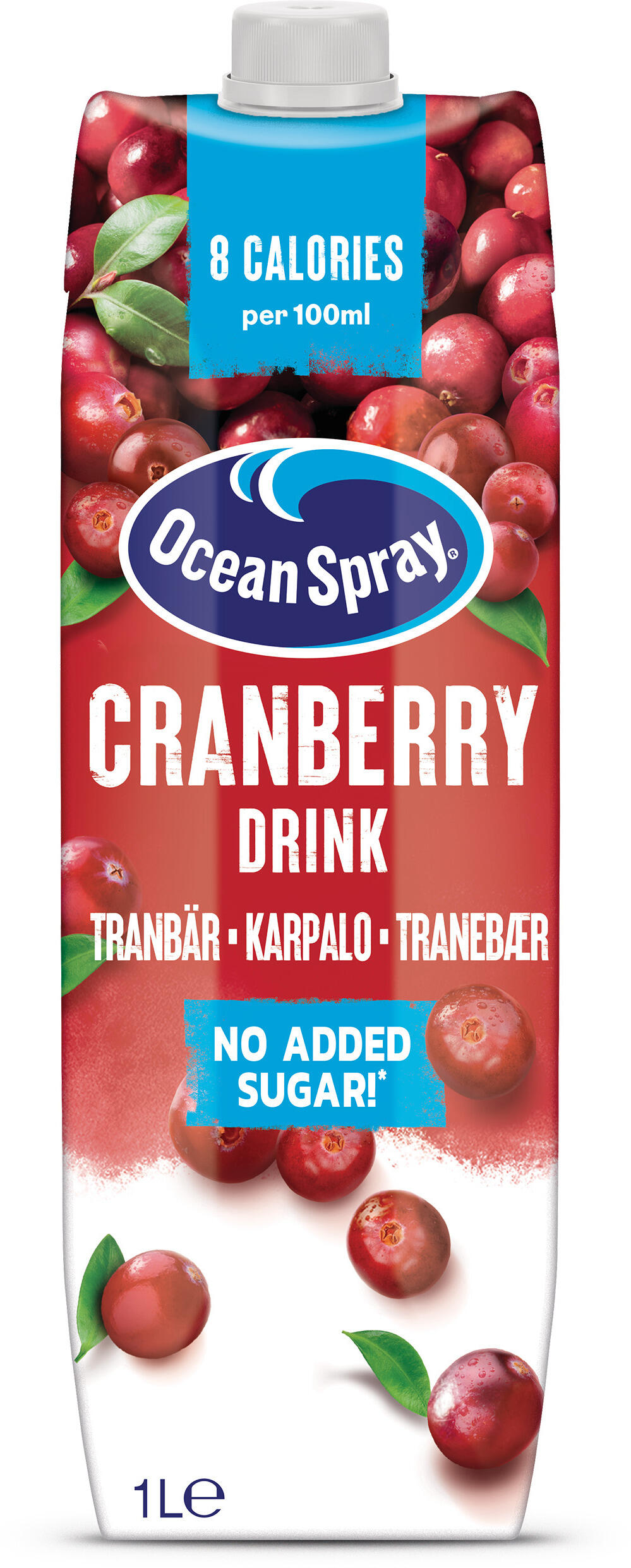 Cranberry No Sugar Added