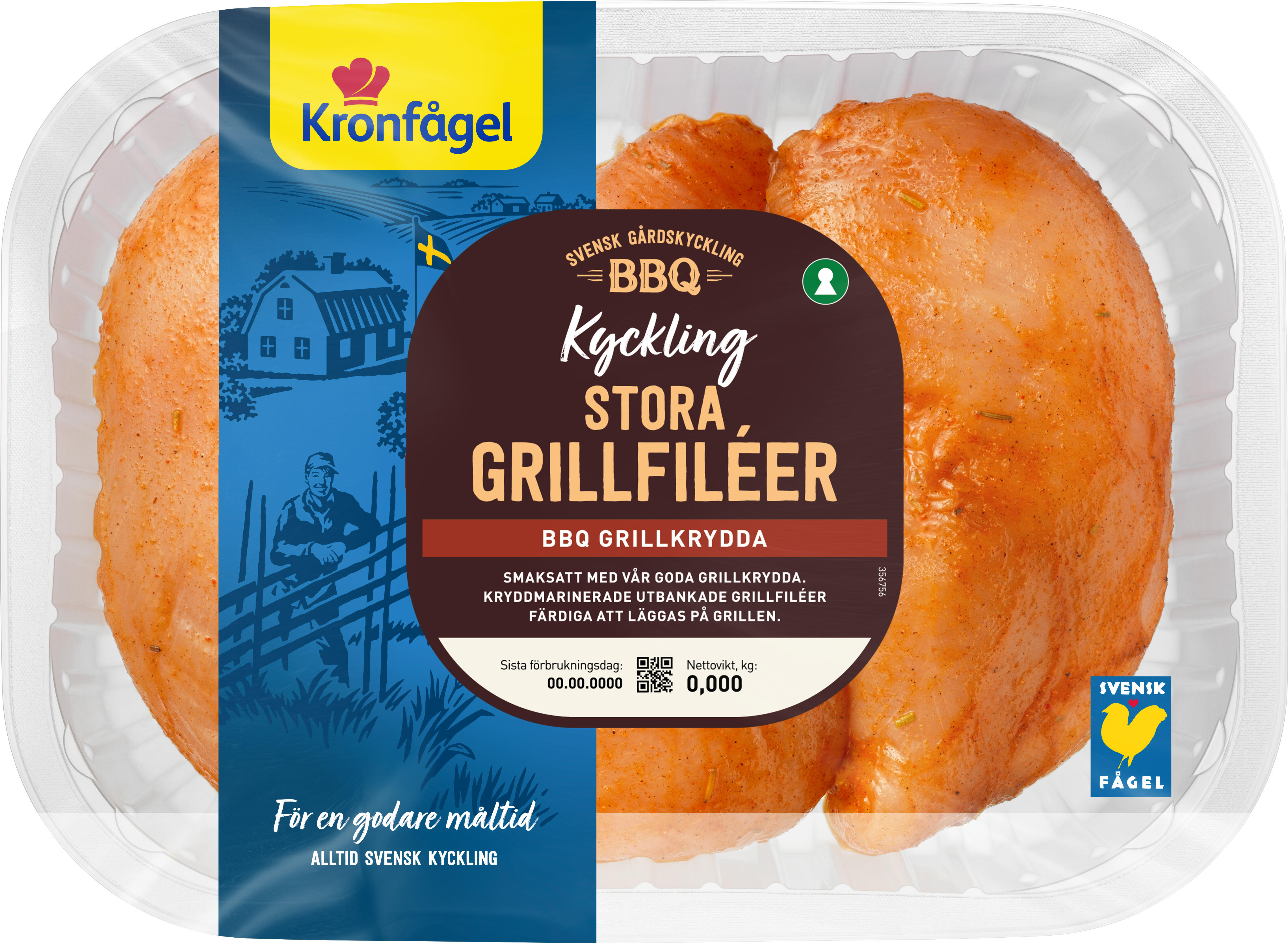 Grillfilé Bbq Stora