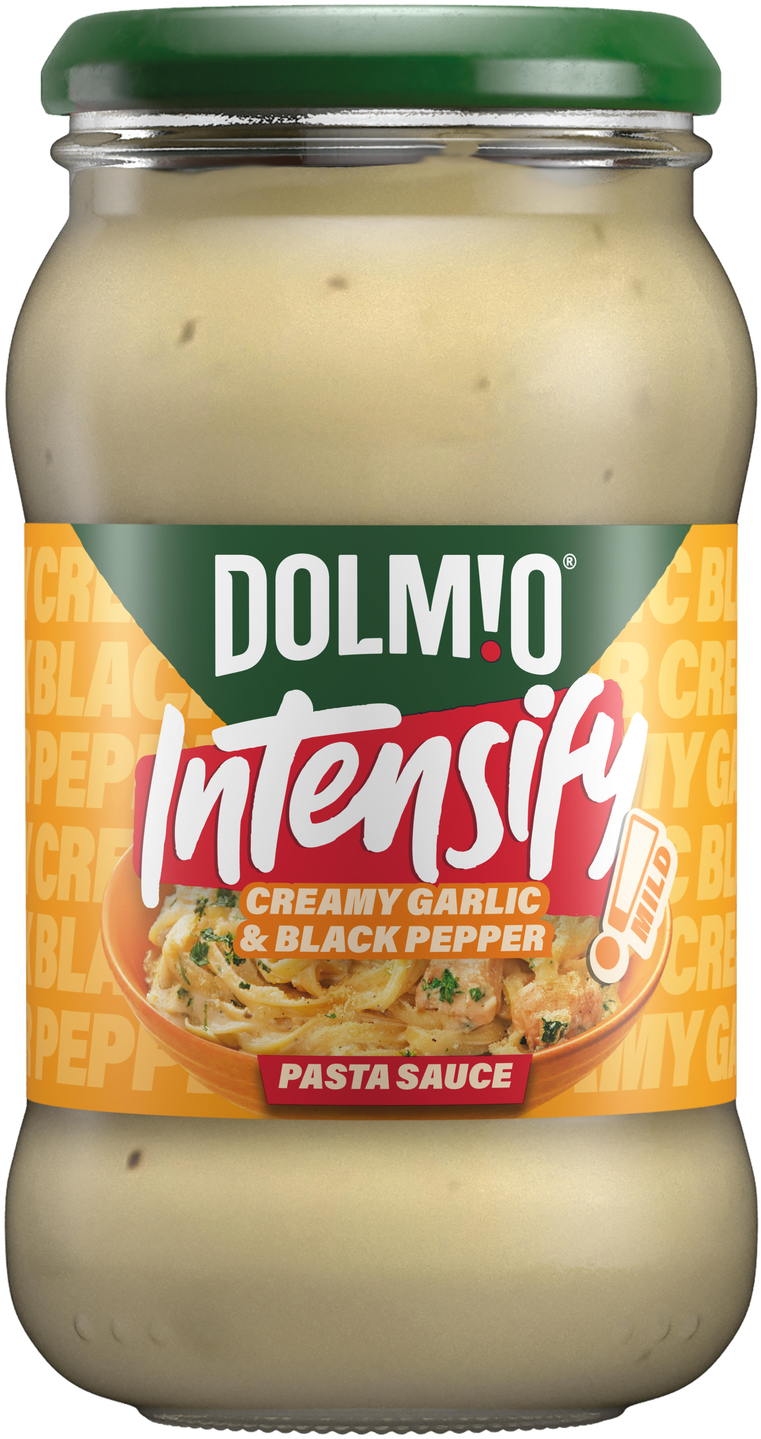 Creamy Garlic Black Pepper