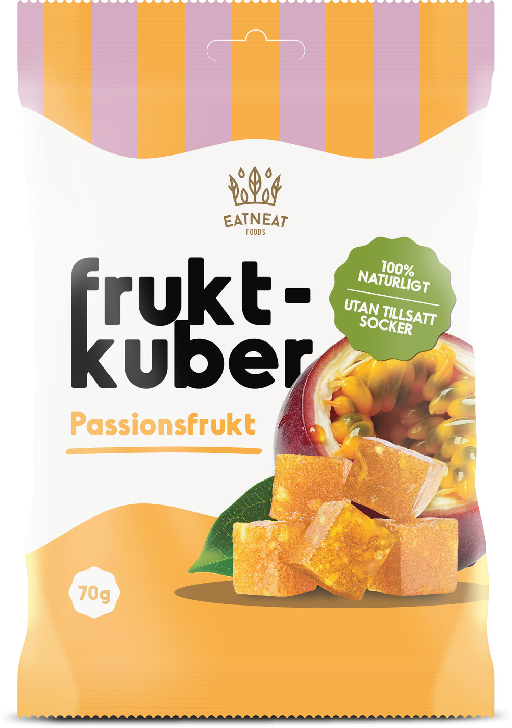 Passionsfrukt Fruktkuber