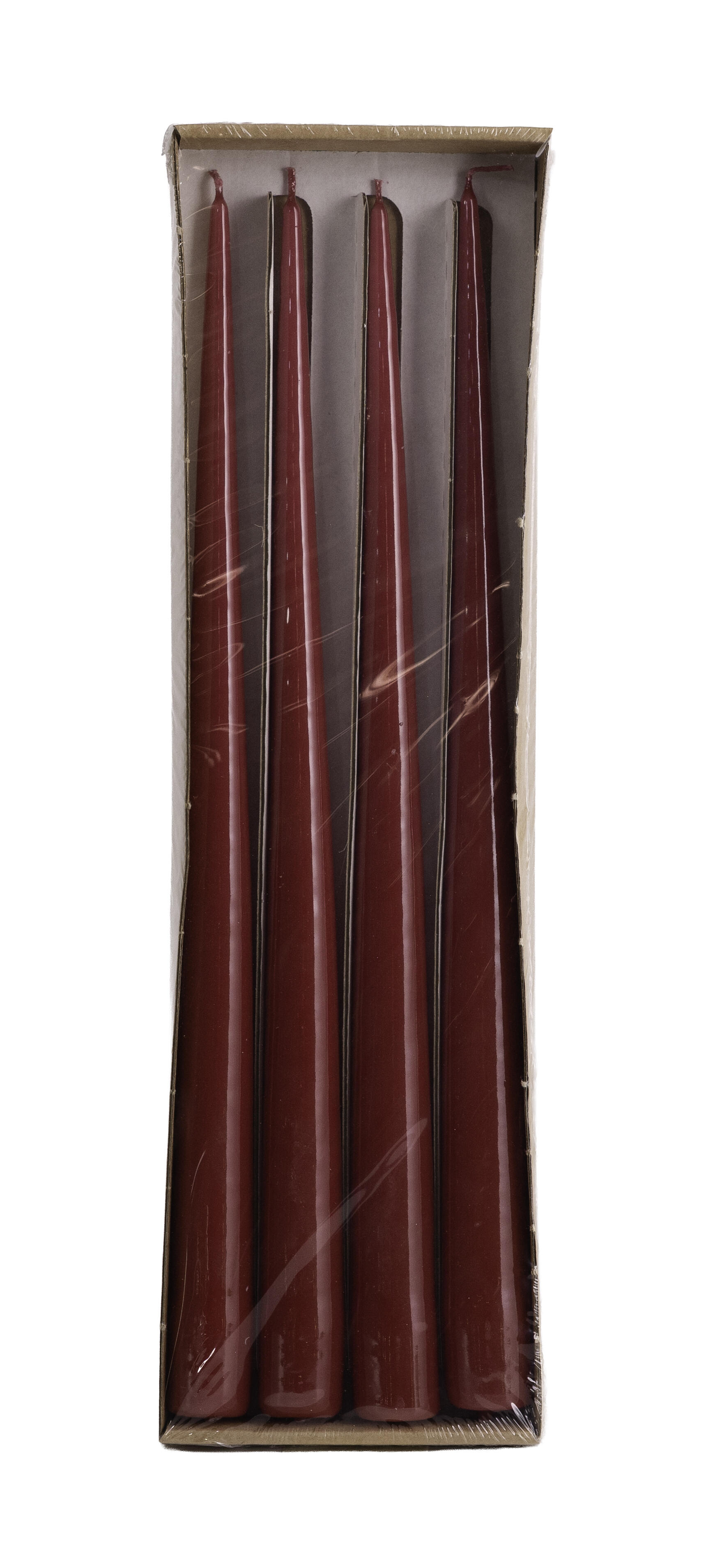 Antikljus Lackade Röd