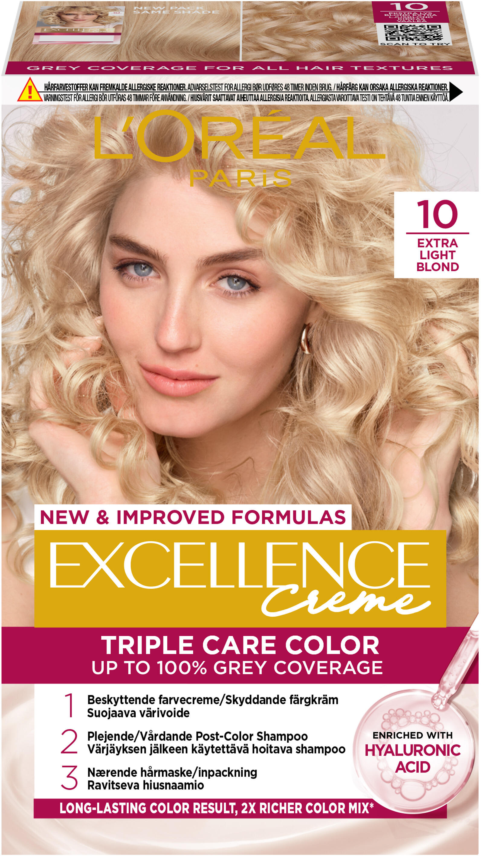 Excellence 10 Extra Light Blonde