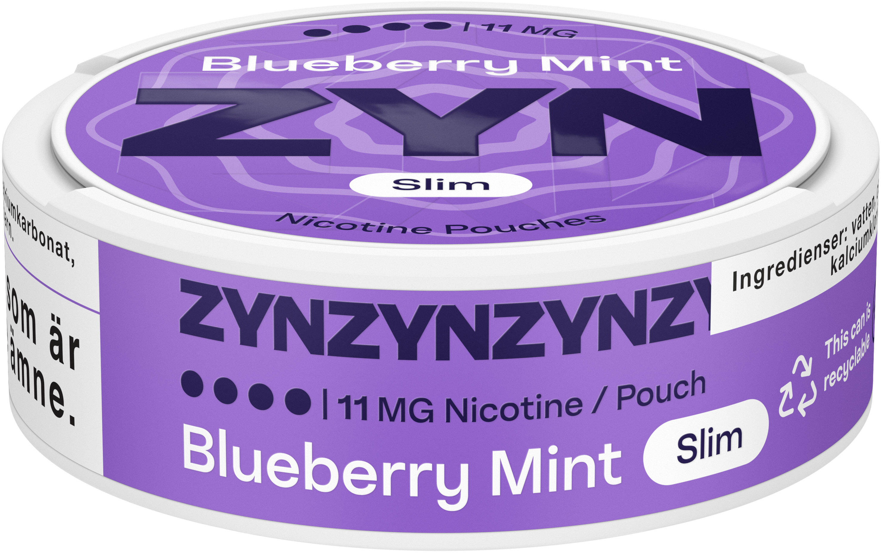 Zyn Blueberry Mint Slim