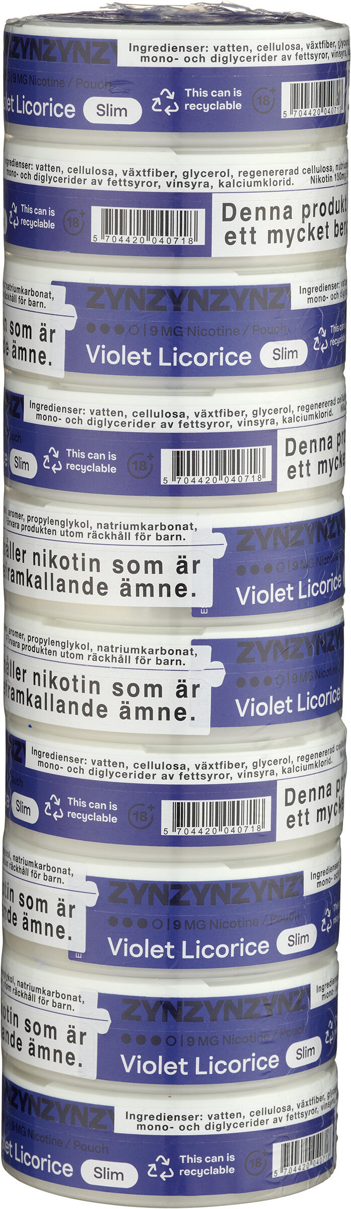 Zyn Violet Licorice S3