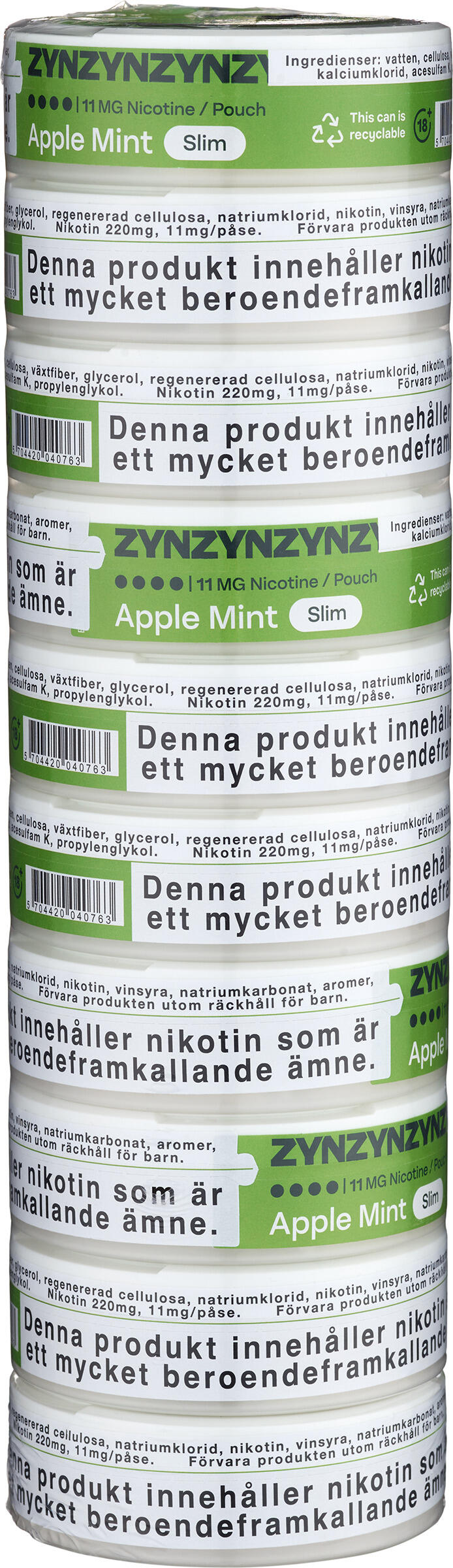 Zyn Apple Mint Slim S4