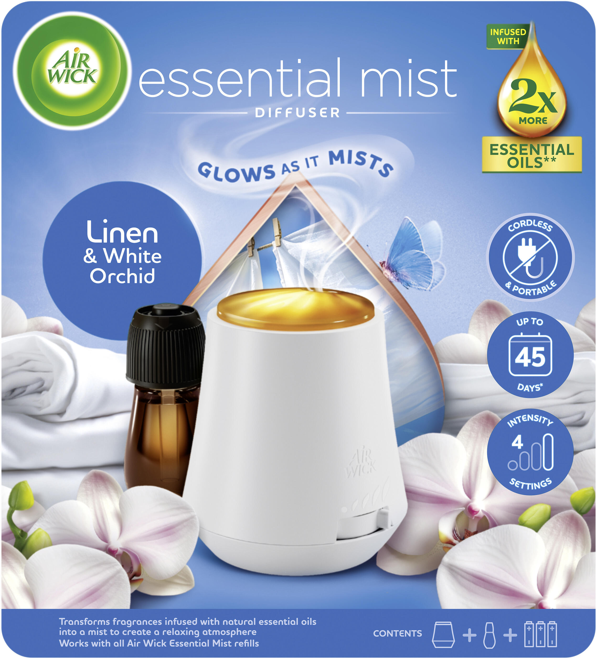Linen Orchid Spray Starterkit