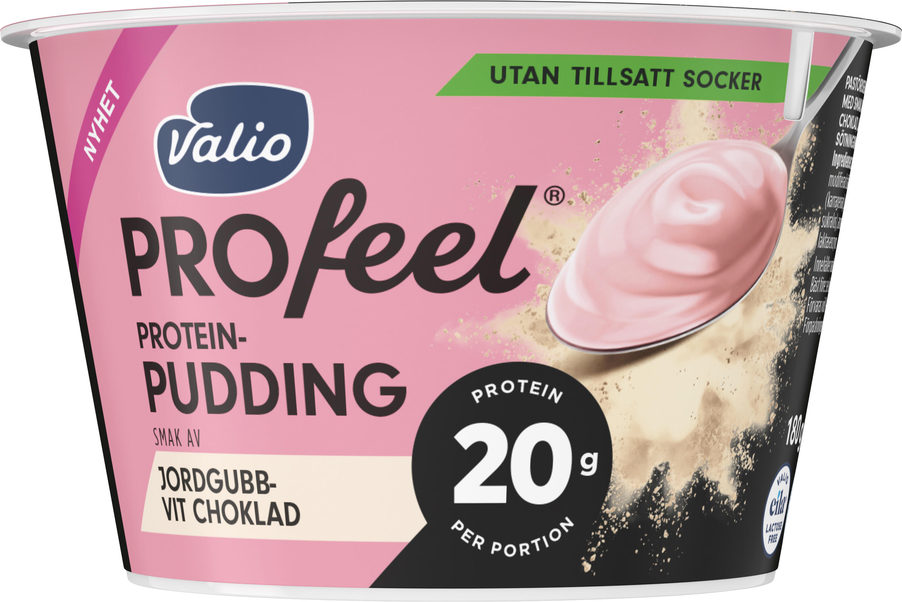Jordg/Vit Chok Pudding