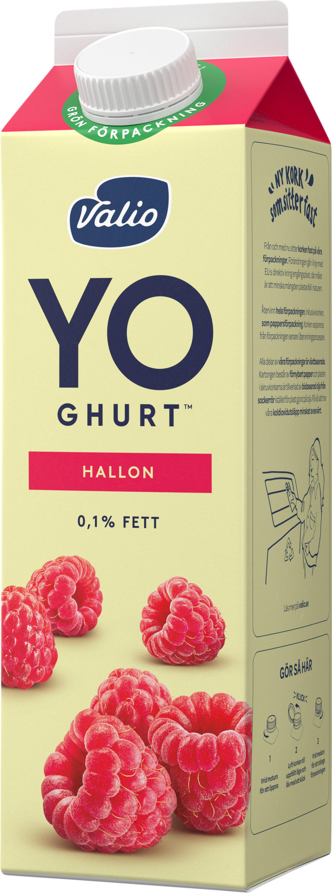 Hallon Yoghurt