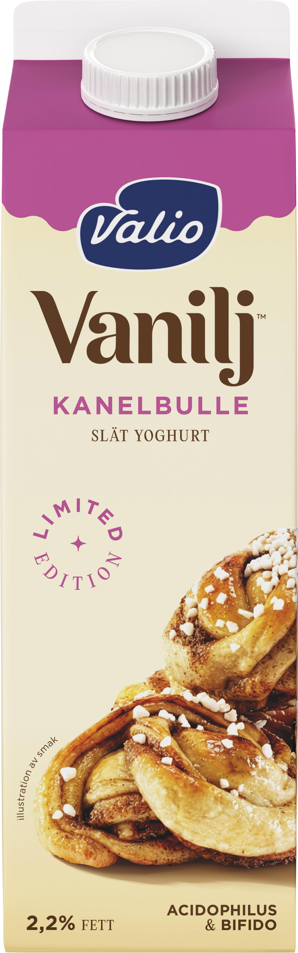 Vaniljyoghurt Kanelbulle