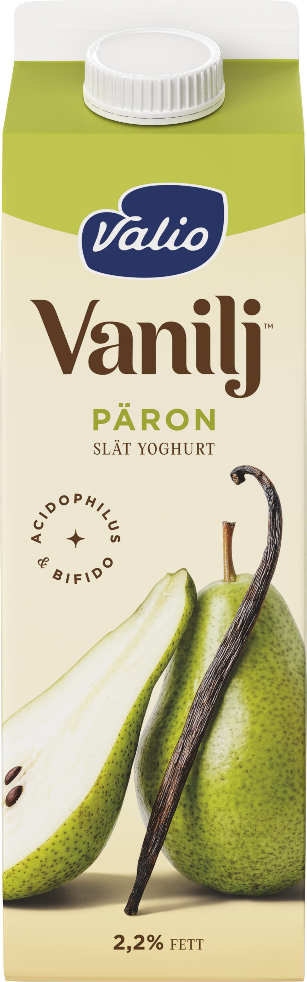 Päron Slät Vaniljyoghurt