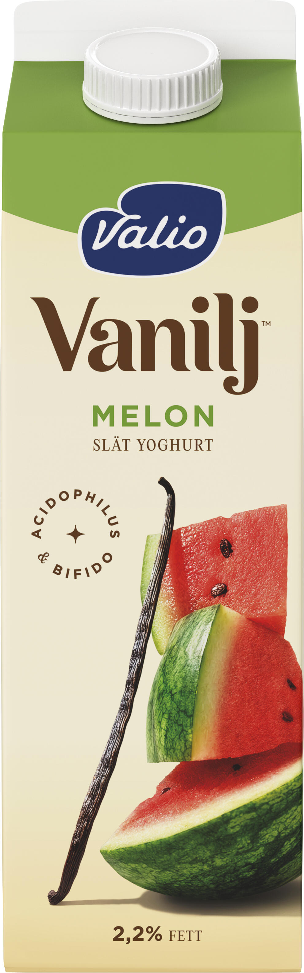 Melon Slät Vaniljyoghurt