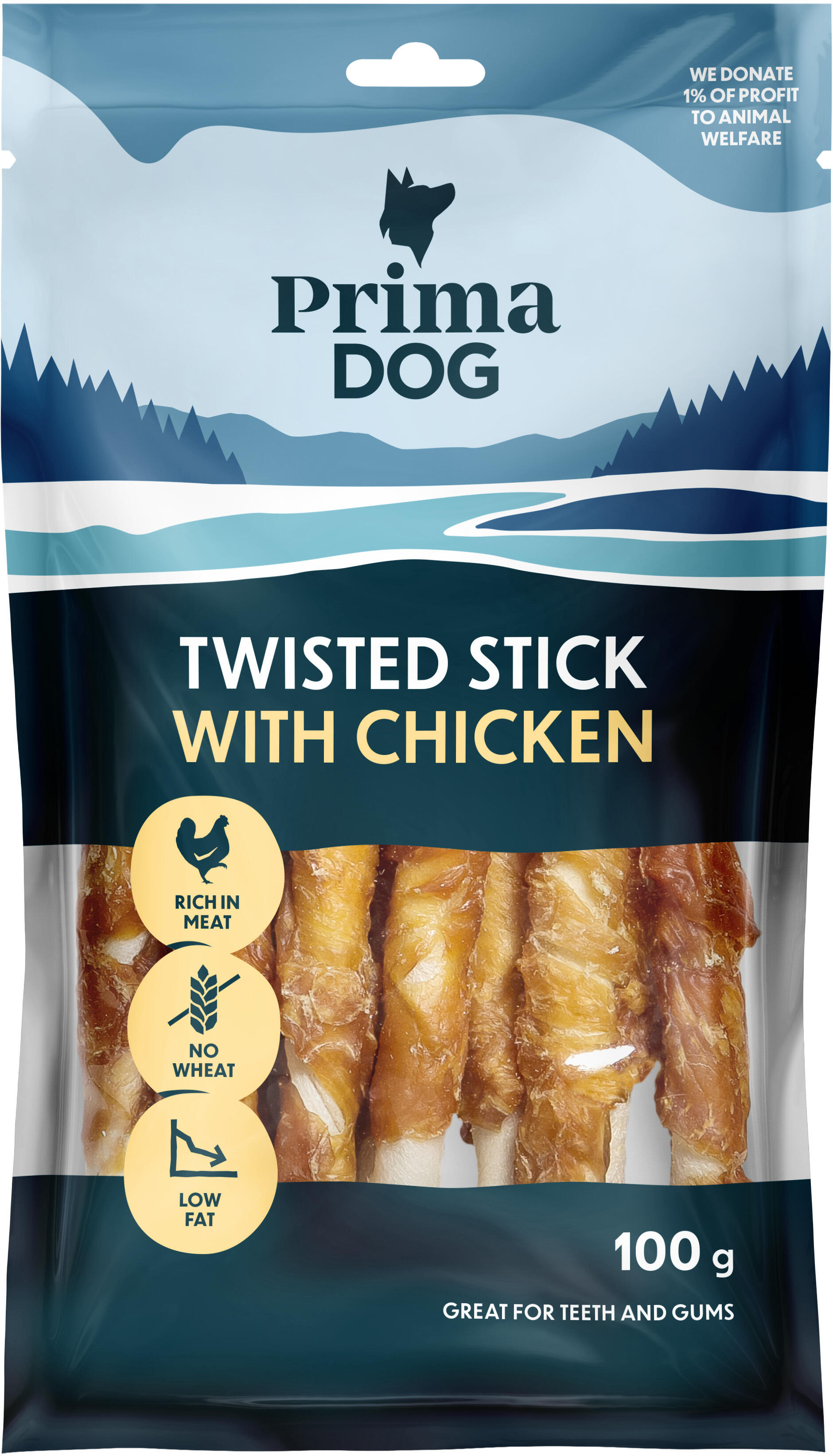 Twisted Stick Chicken Tuggpinnar