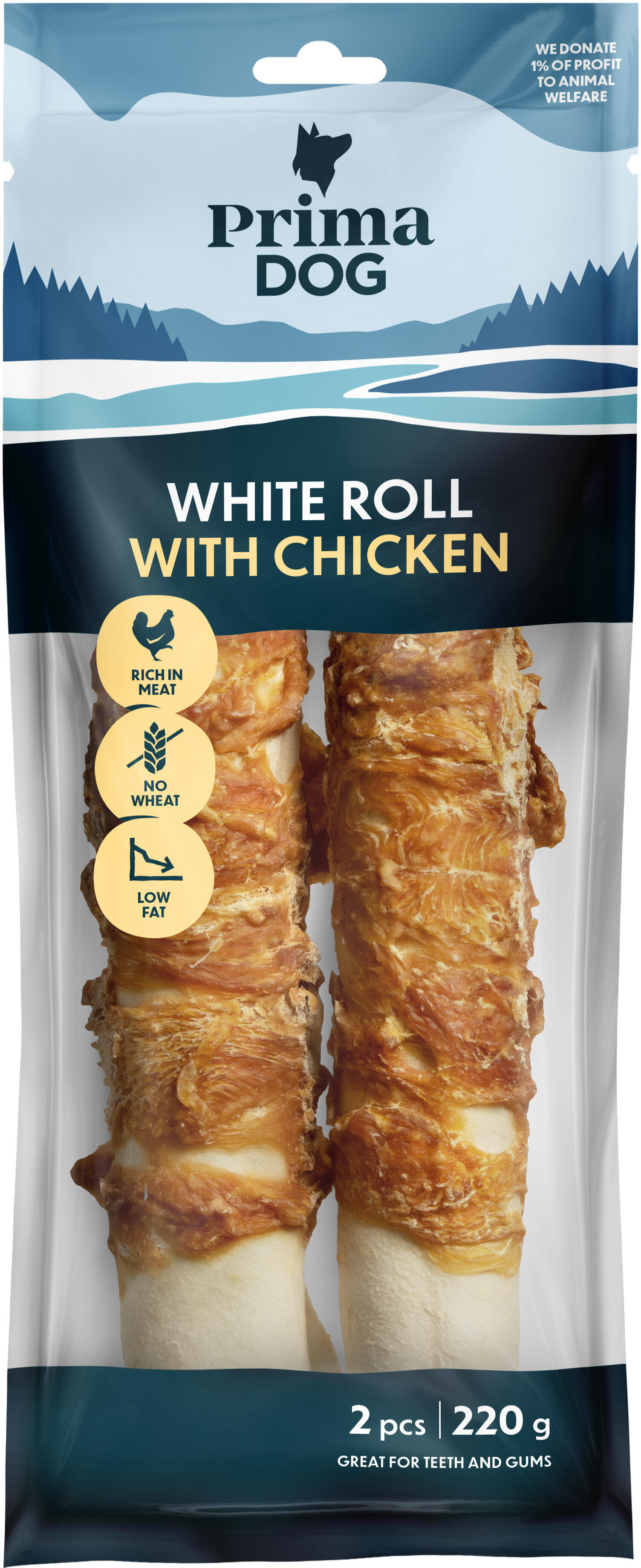 White Roll Chicken Tuggpinnar
