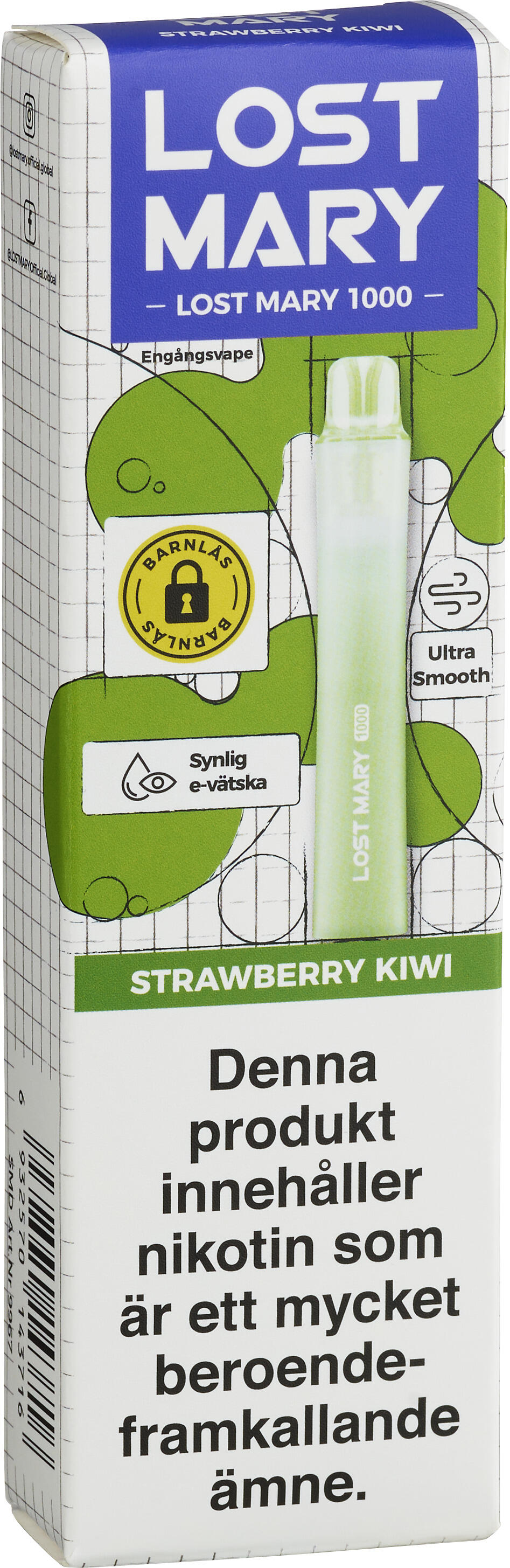 Lost Mary Strawberry Kiwi