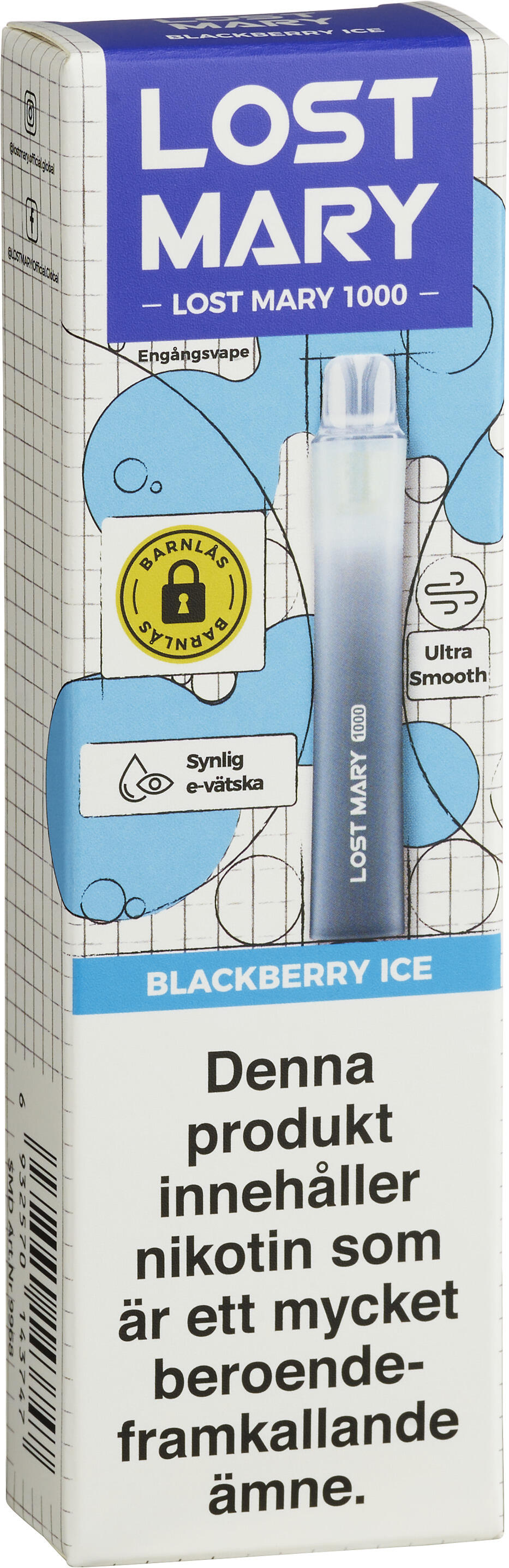 Lost Mary Blackberry Ice