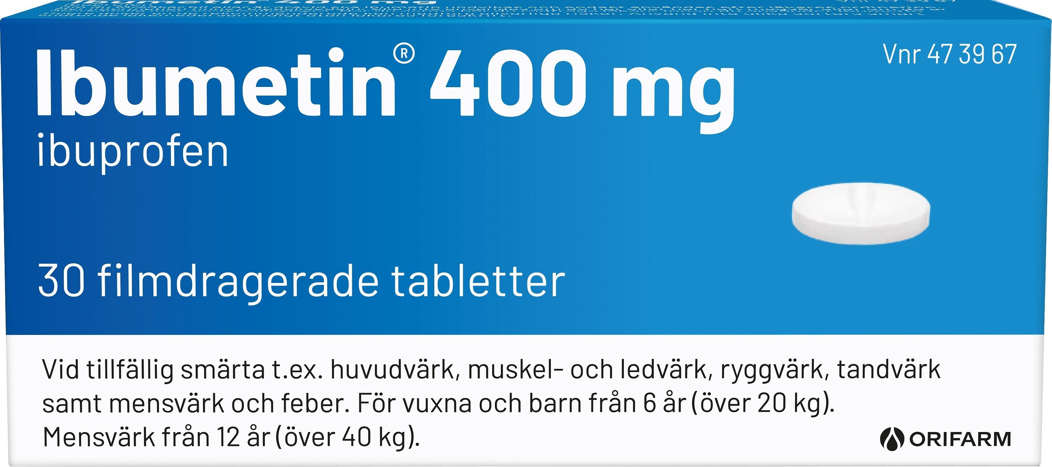 Ibumetin 400Mg Ibuprofen