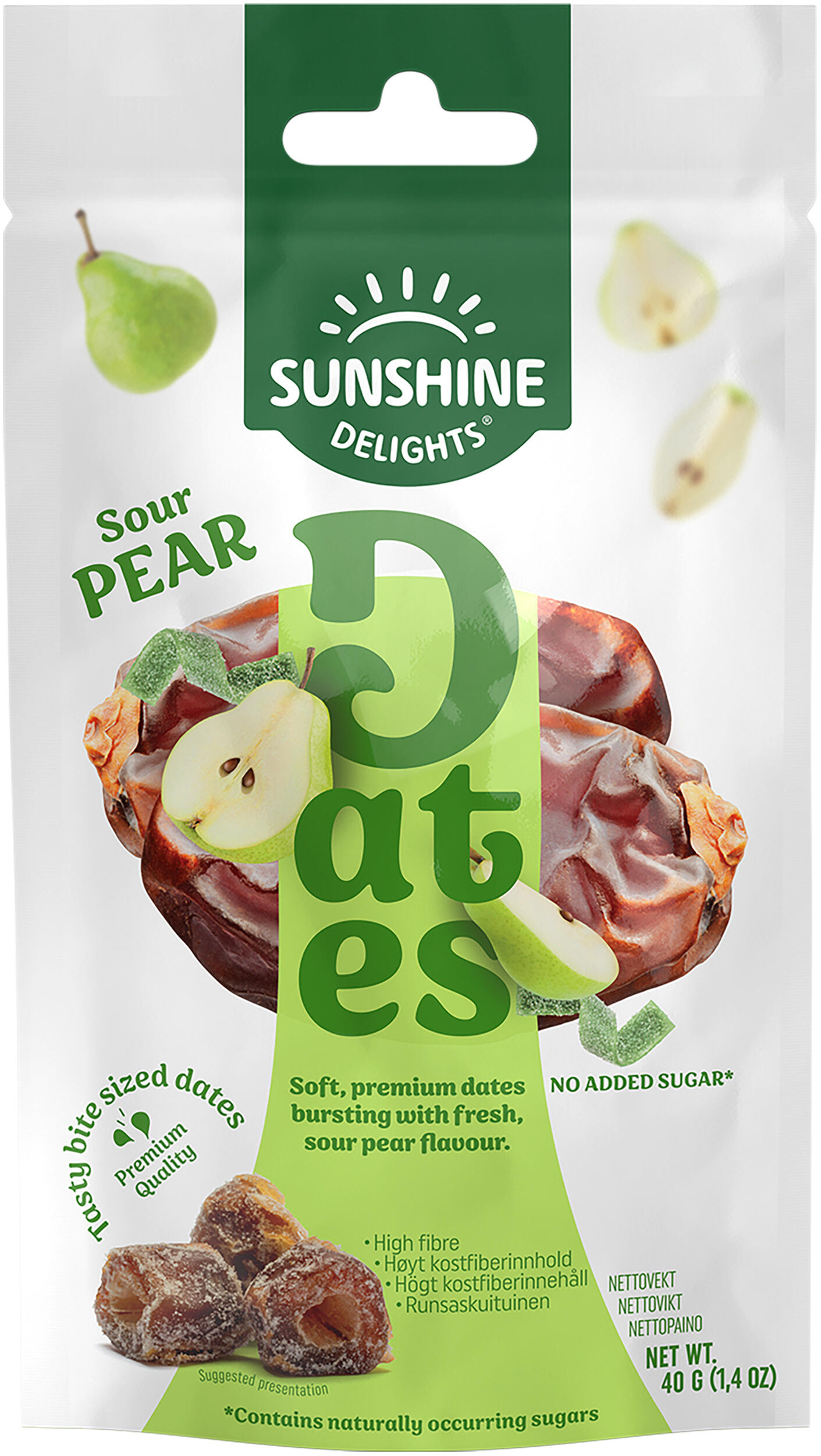 Päronsmak Torkade Dadlar