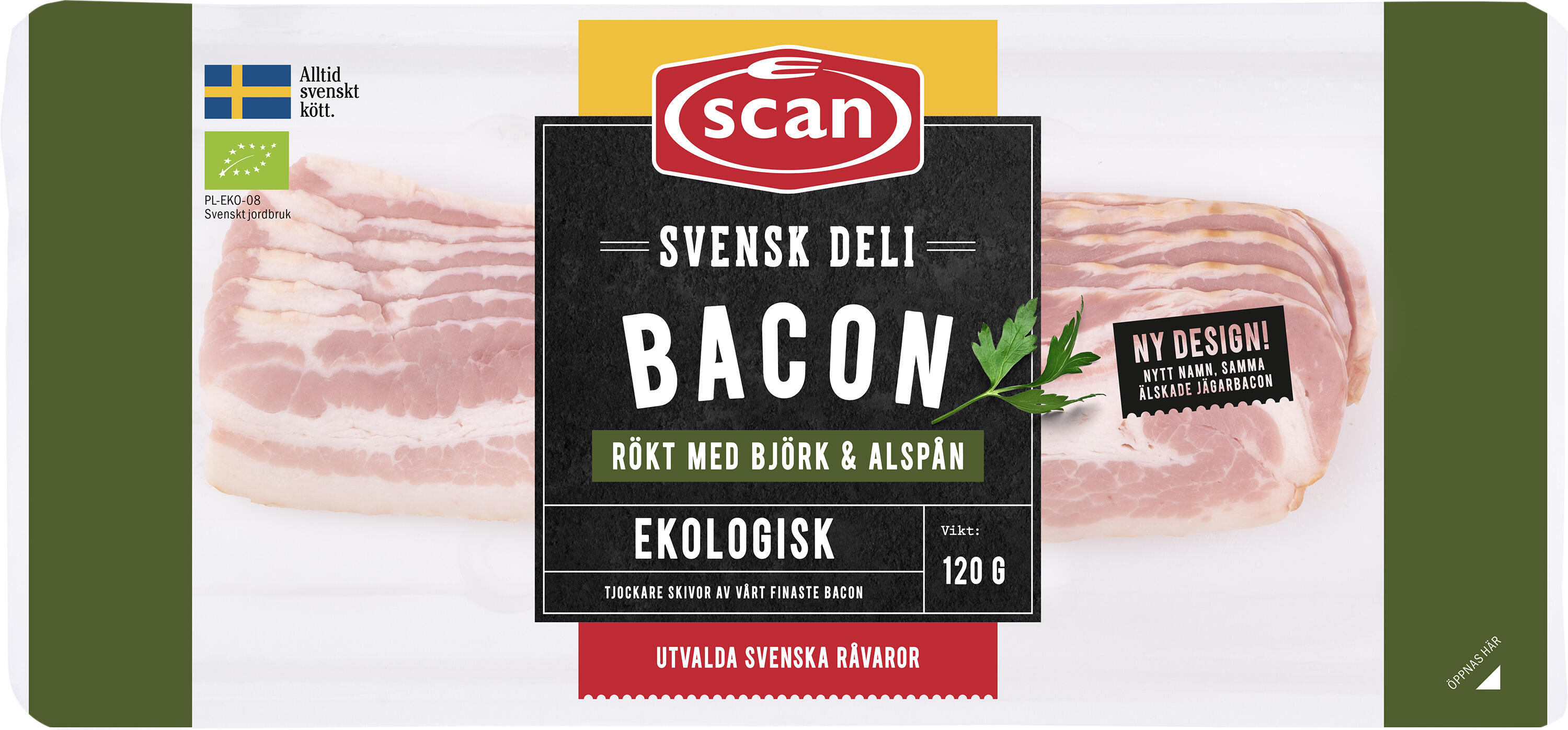 Skivat Bacon Ekologiskt
