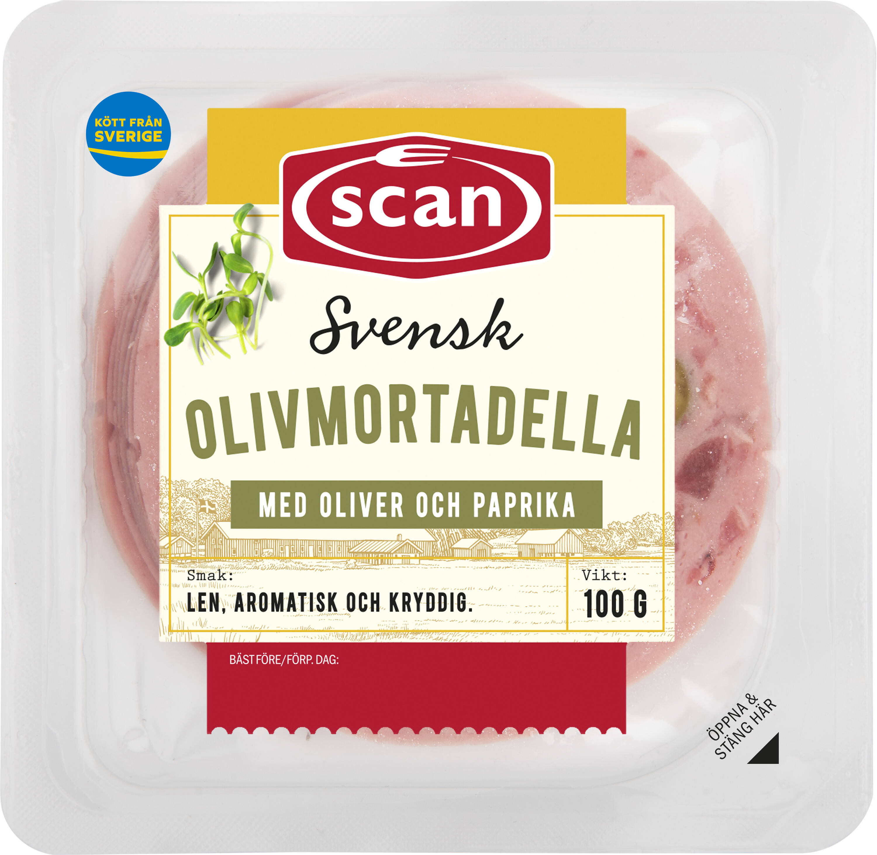 Olivmortadell