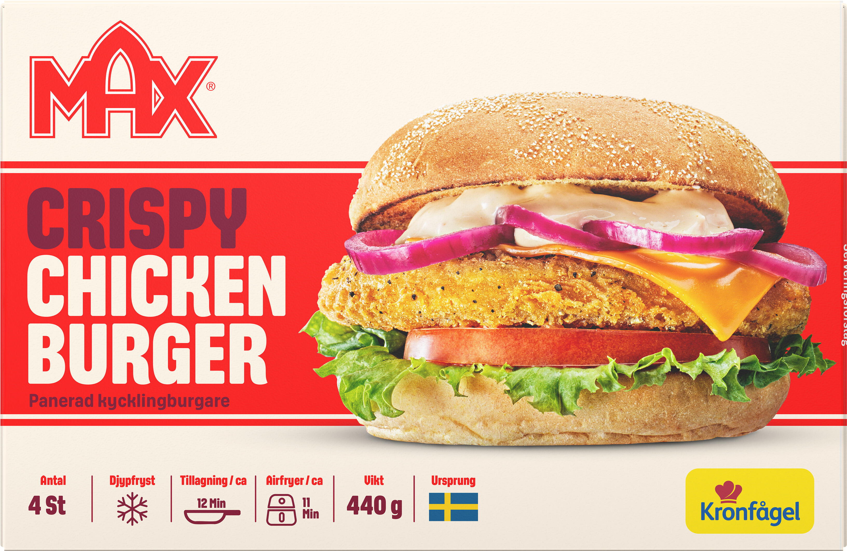 Crispy Kycklingburgare