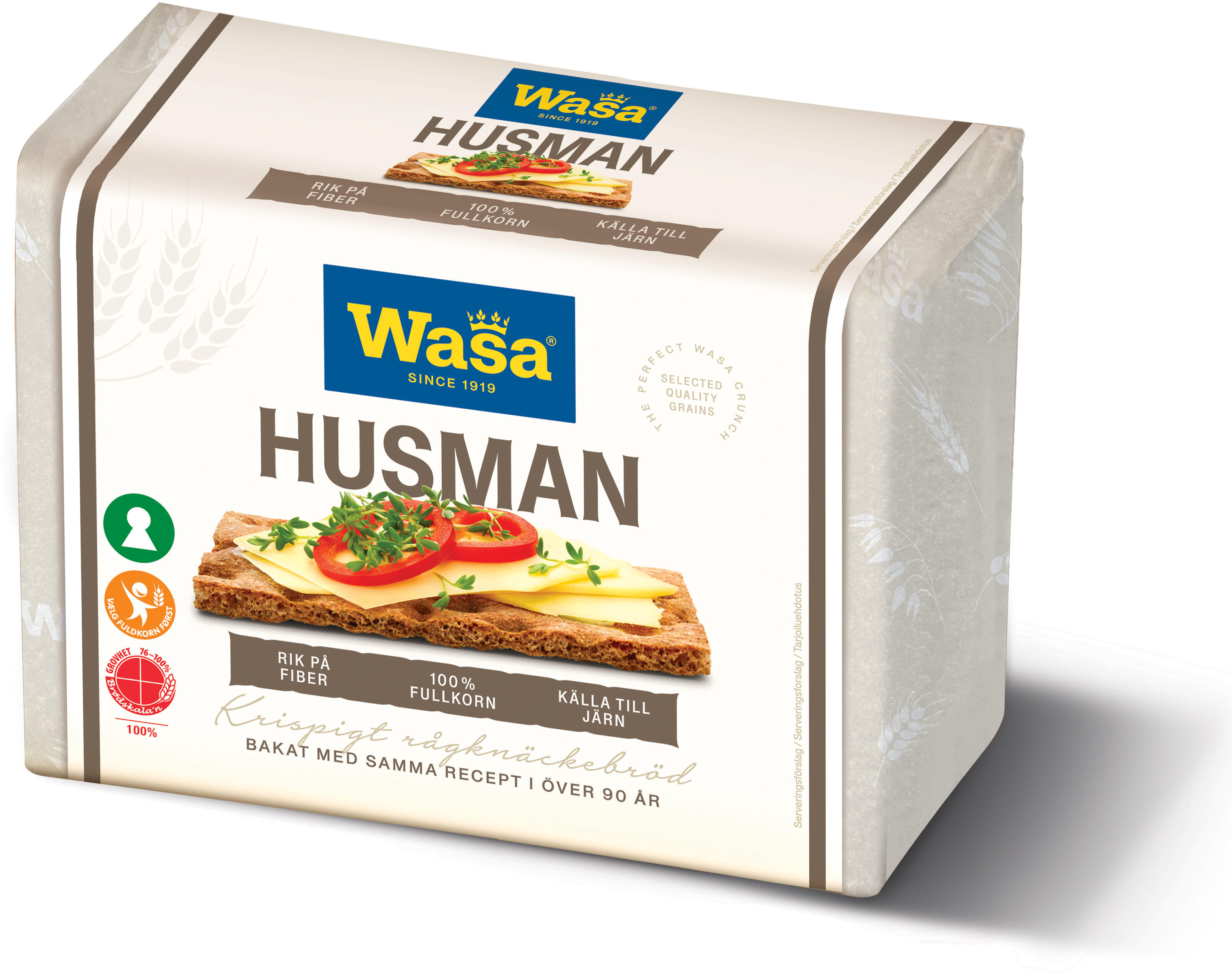 Husman Rågknäckebröd