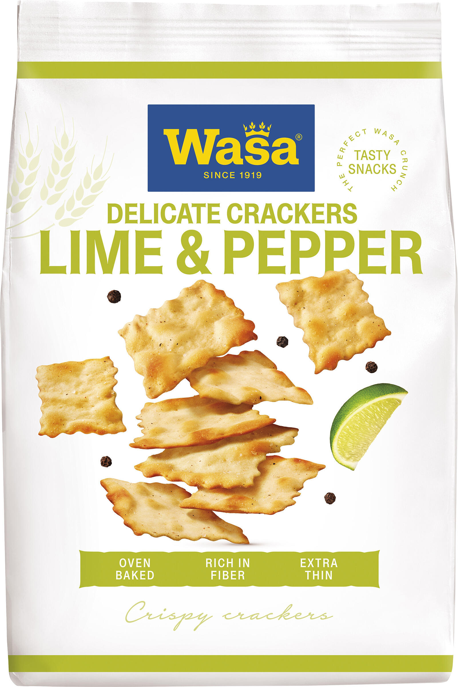 Lime Pepper Delicate Crackers