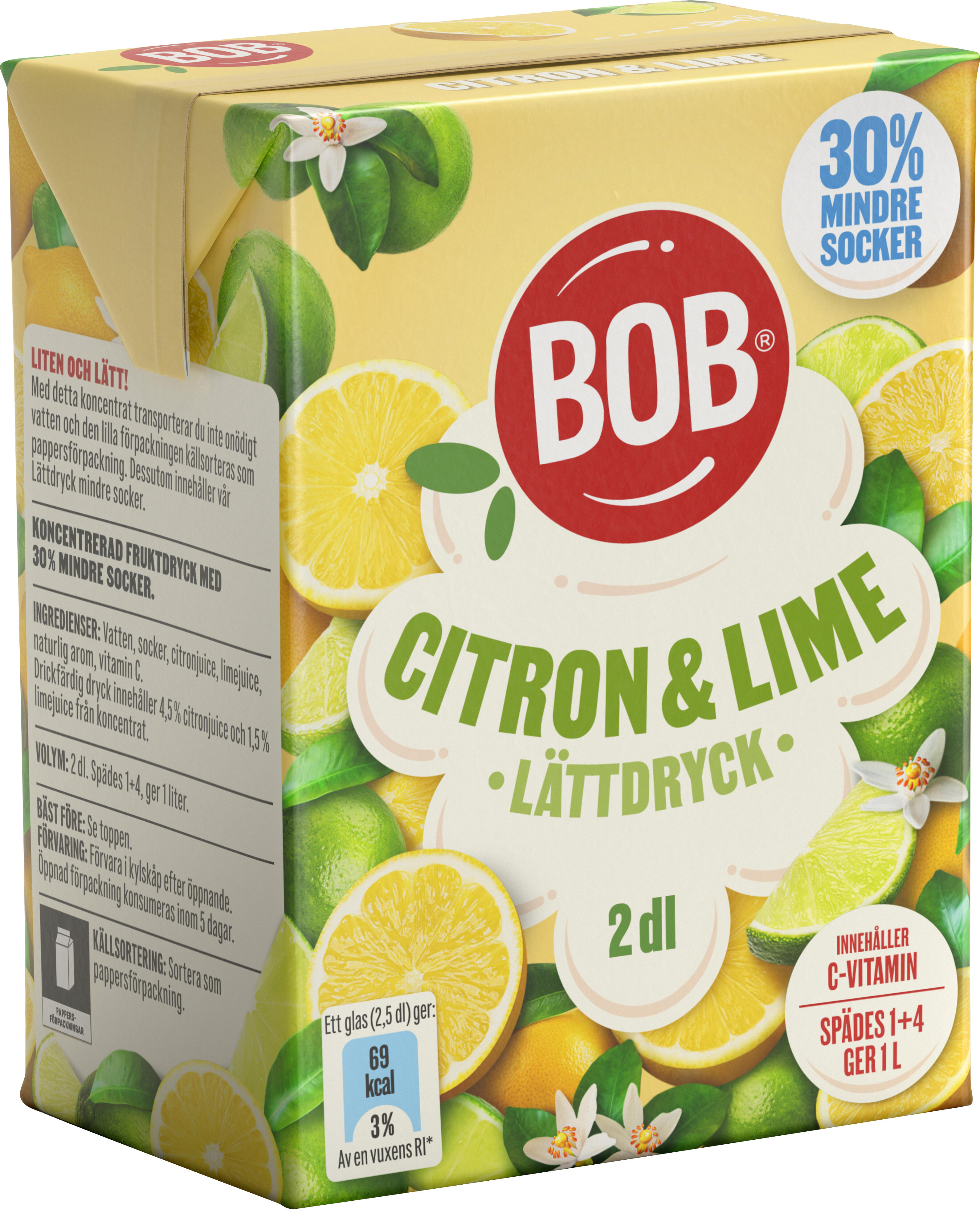 Citron Lime Lättdryck
