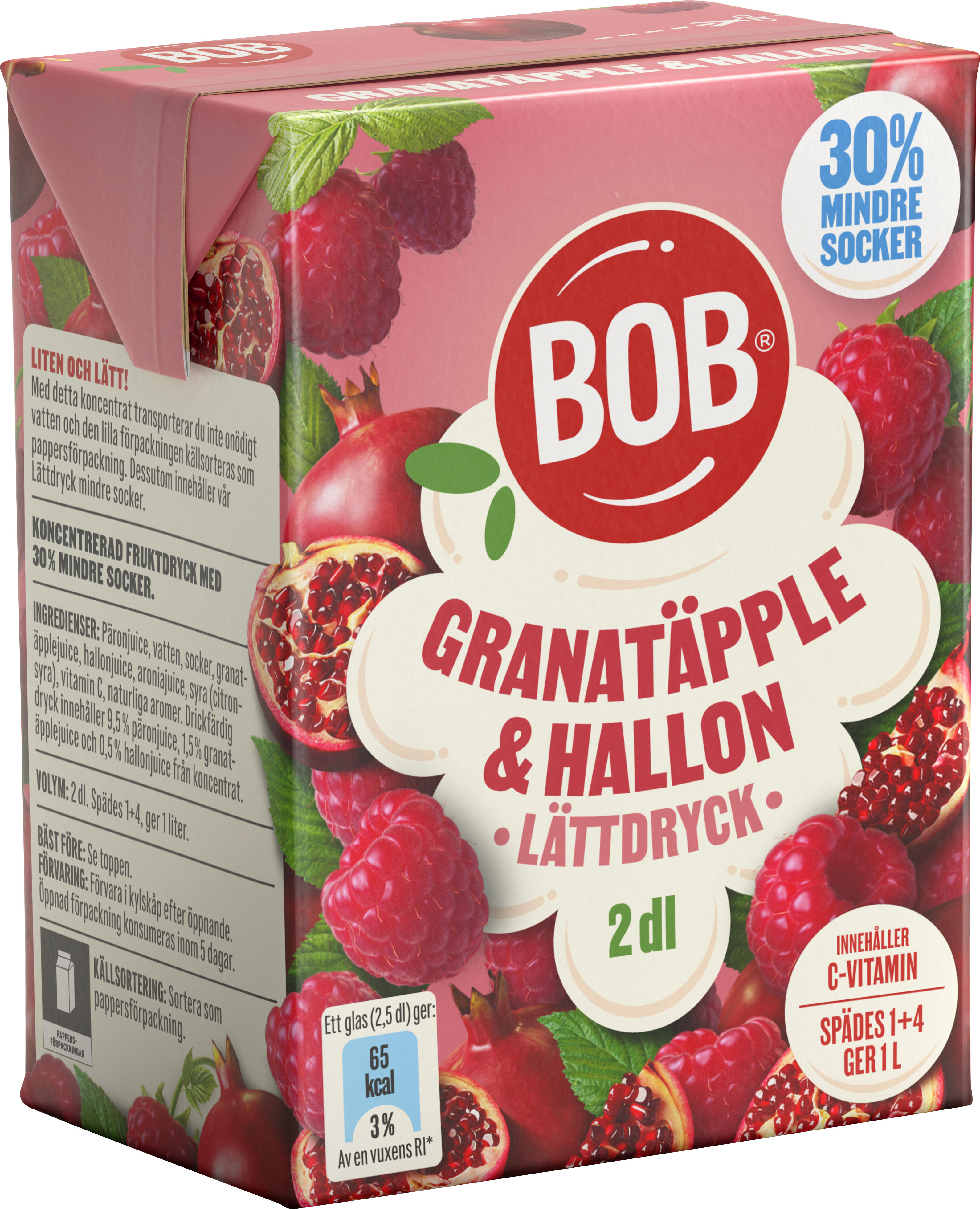 Granatäpple Hallon