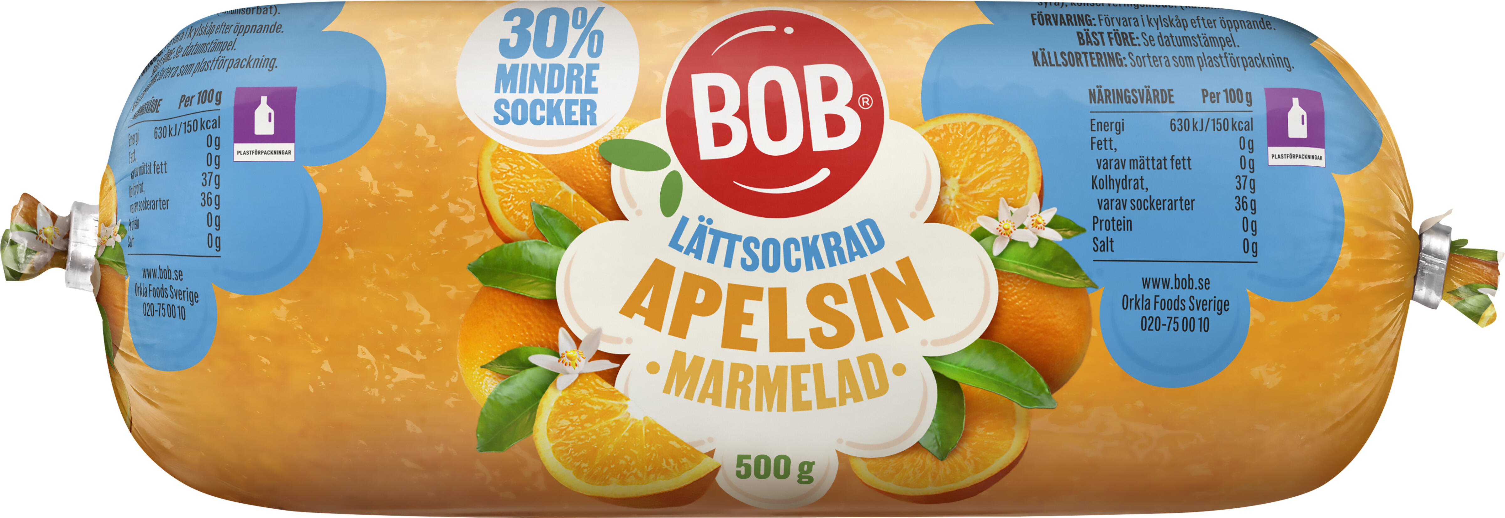 Apelsin Marmelad Lättsockrad