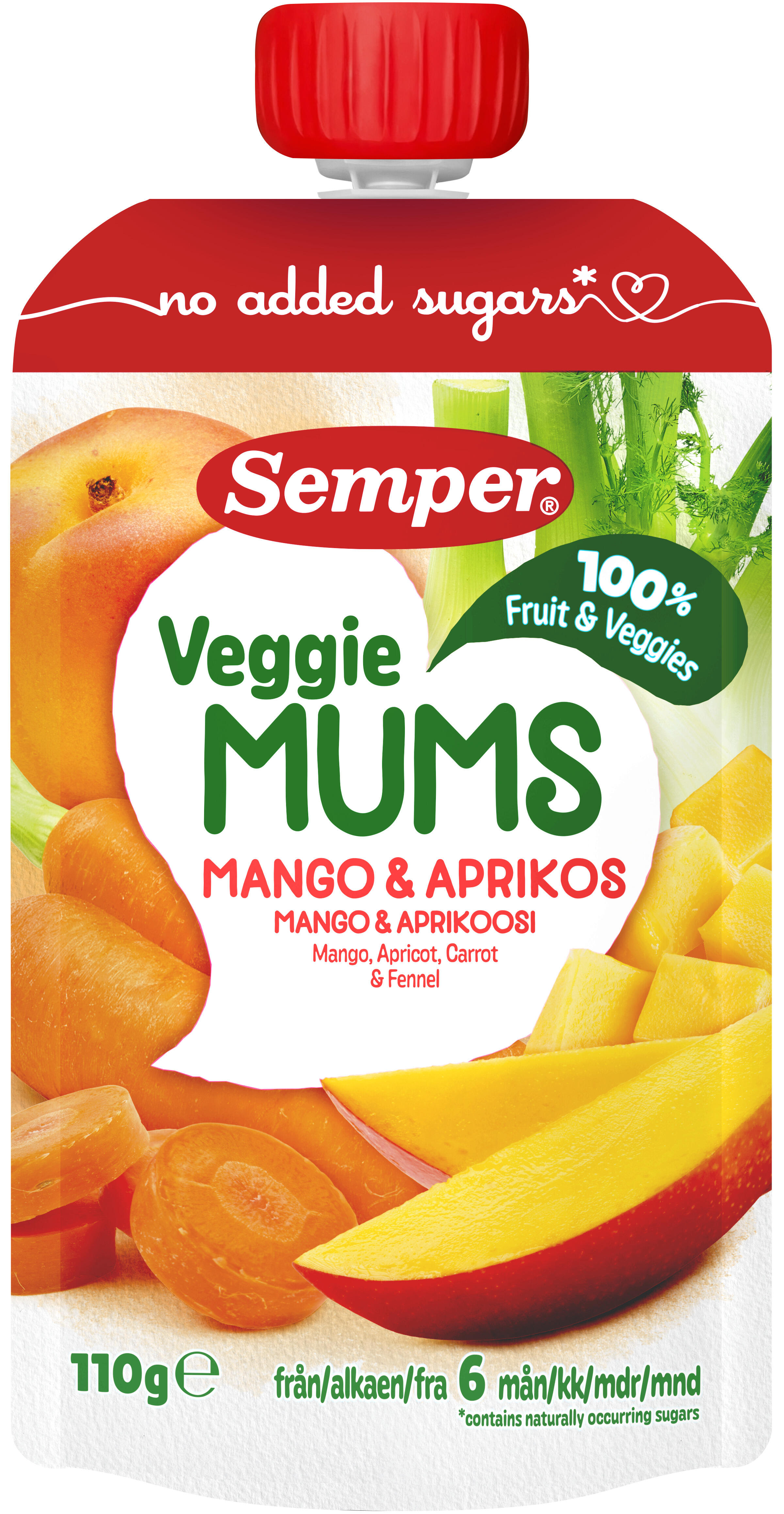 Frukt&Veg Mums Mango Aprikos