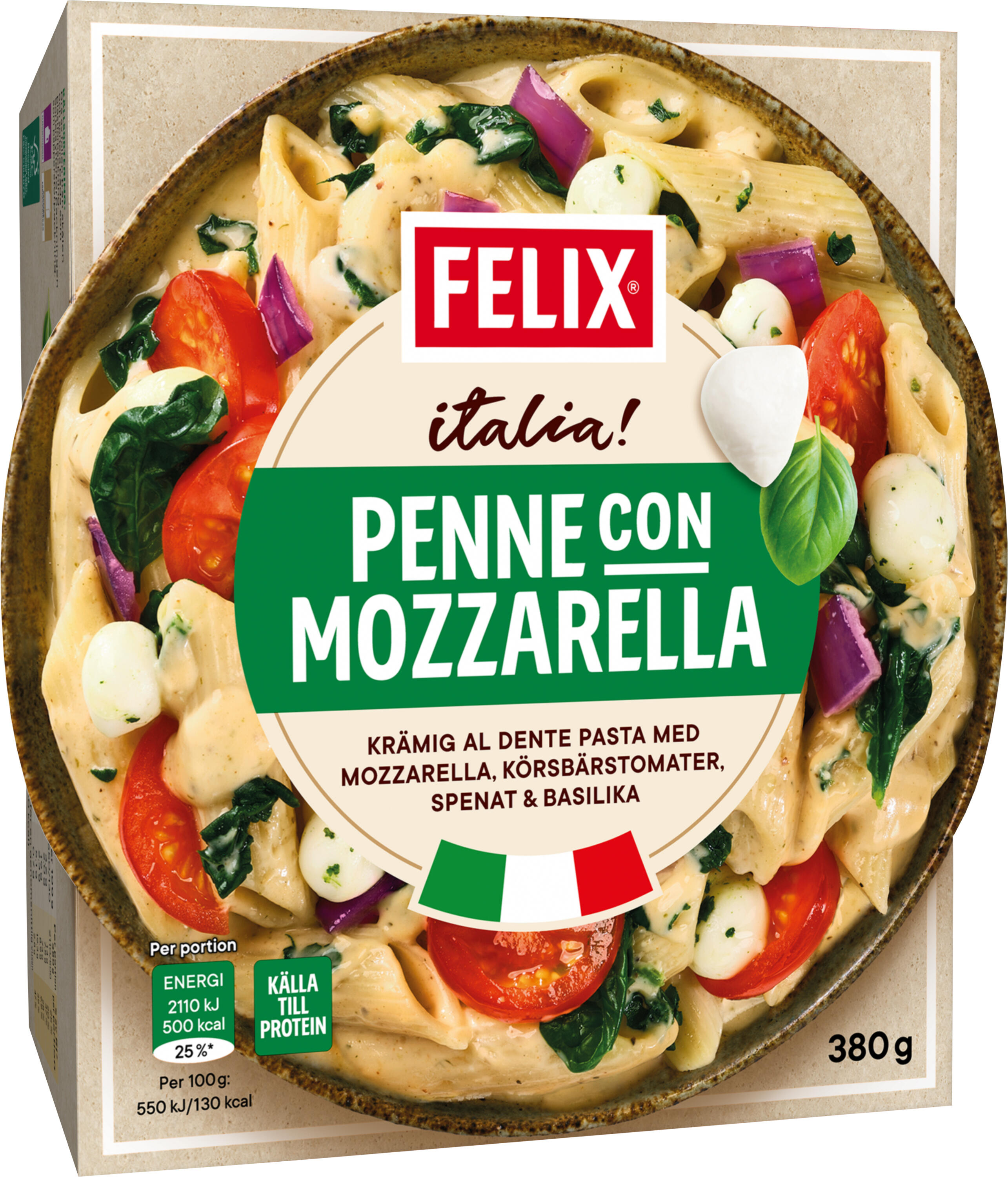 Penne Con Mozzarella