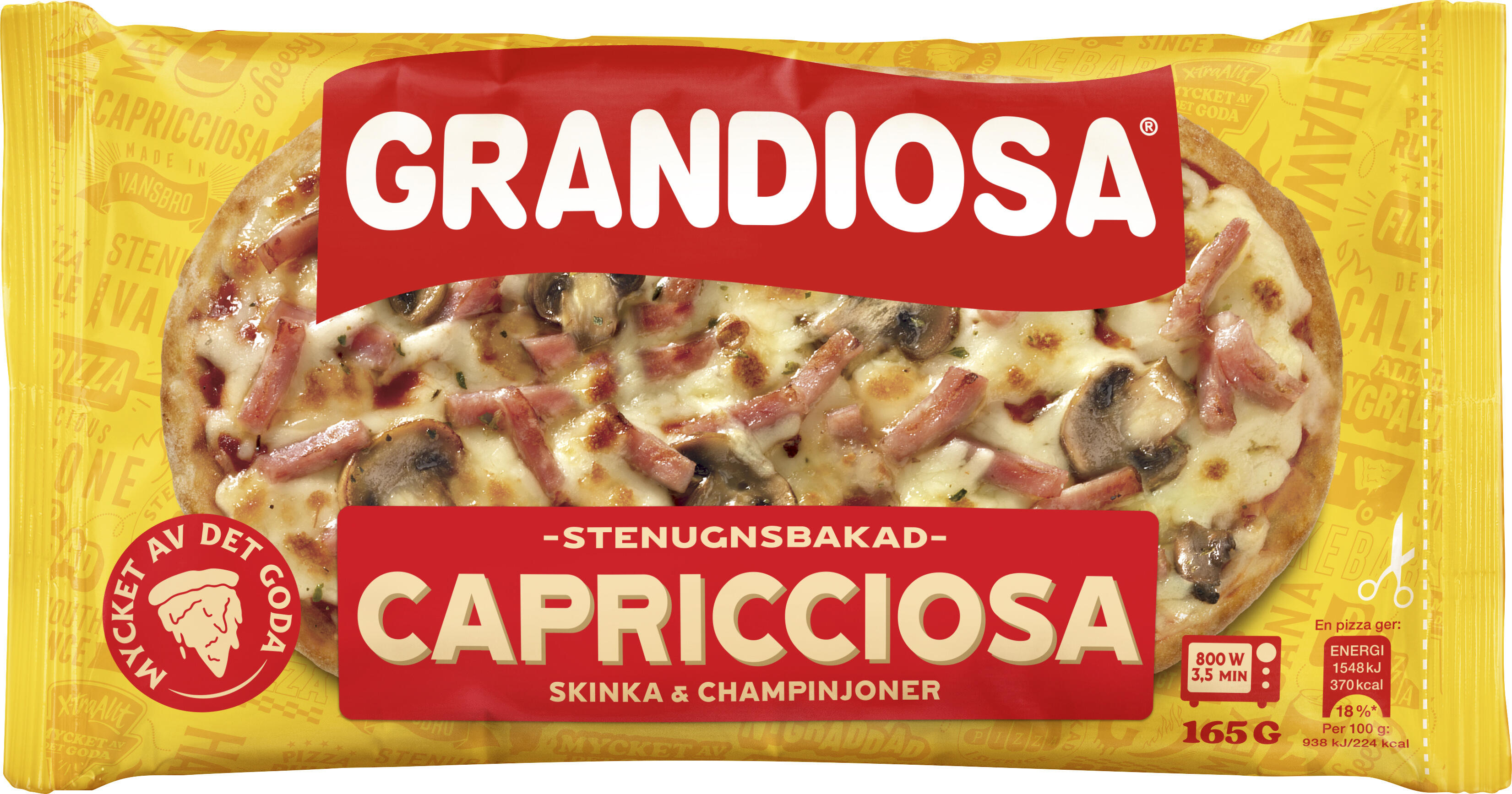 Capricciosa X-Tra Allt Pizza