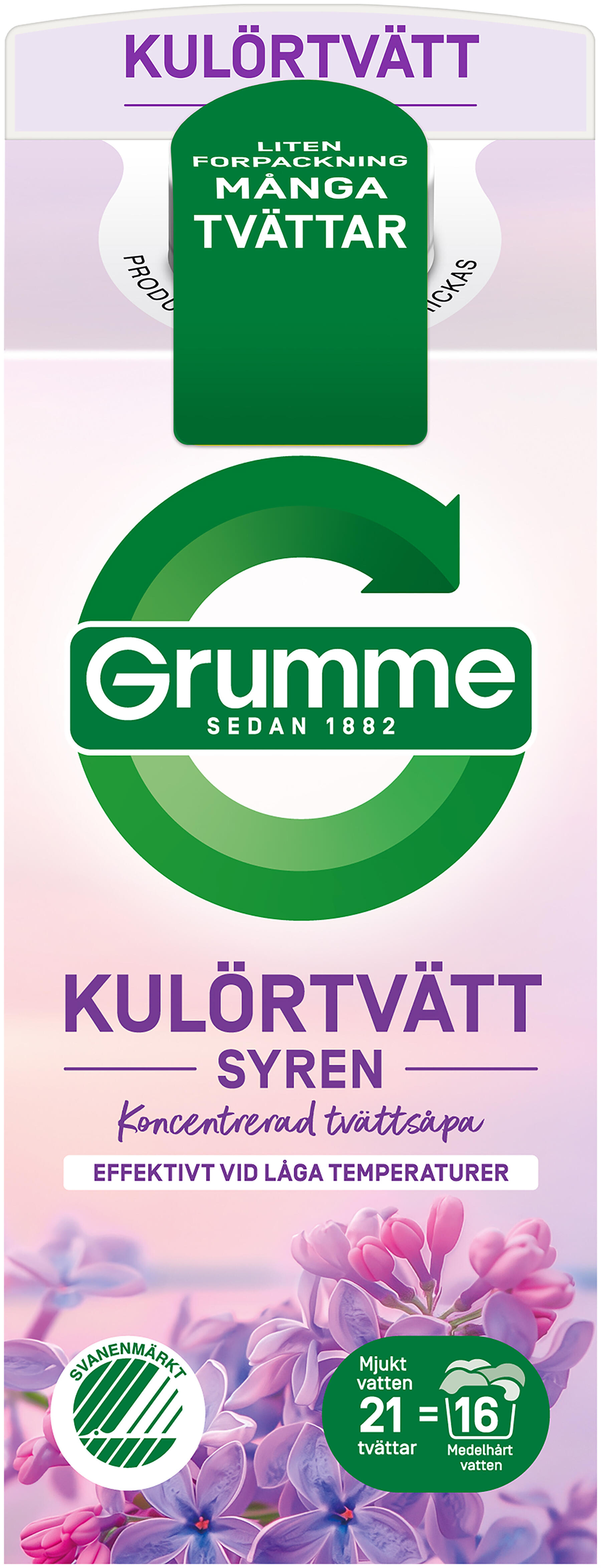 Kulörtvätt Syren