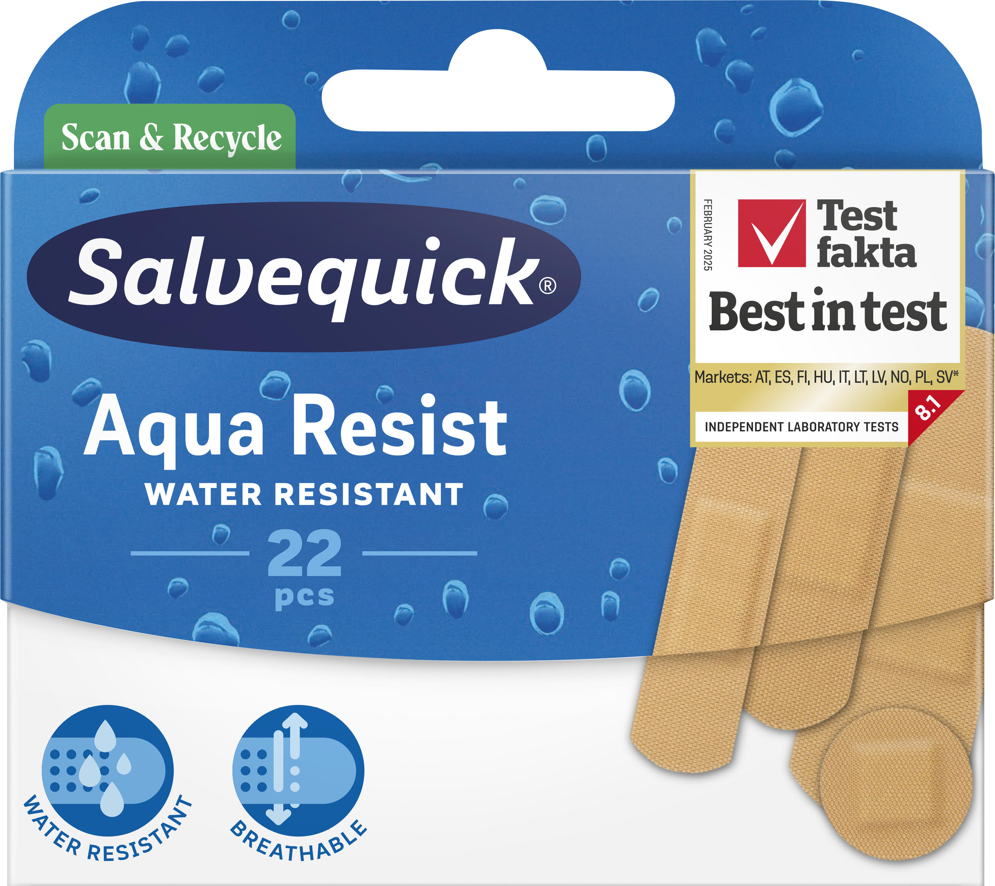 Aqua Resist Water Resistent