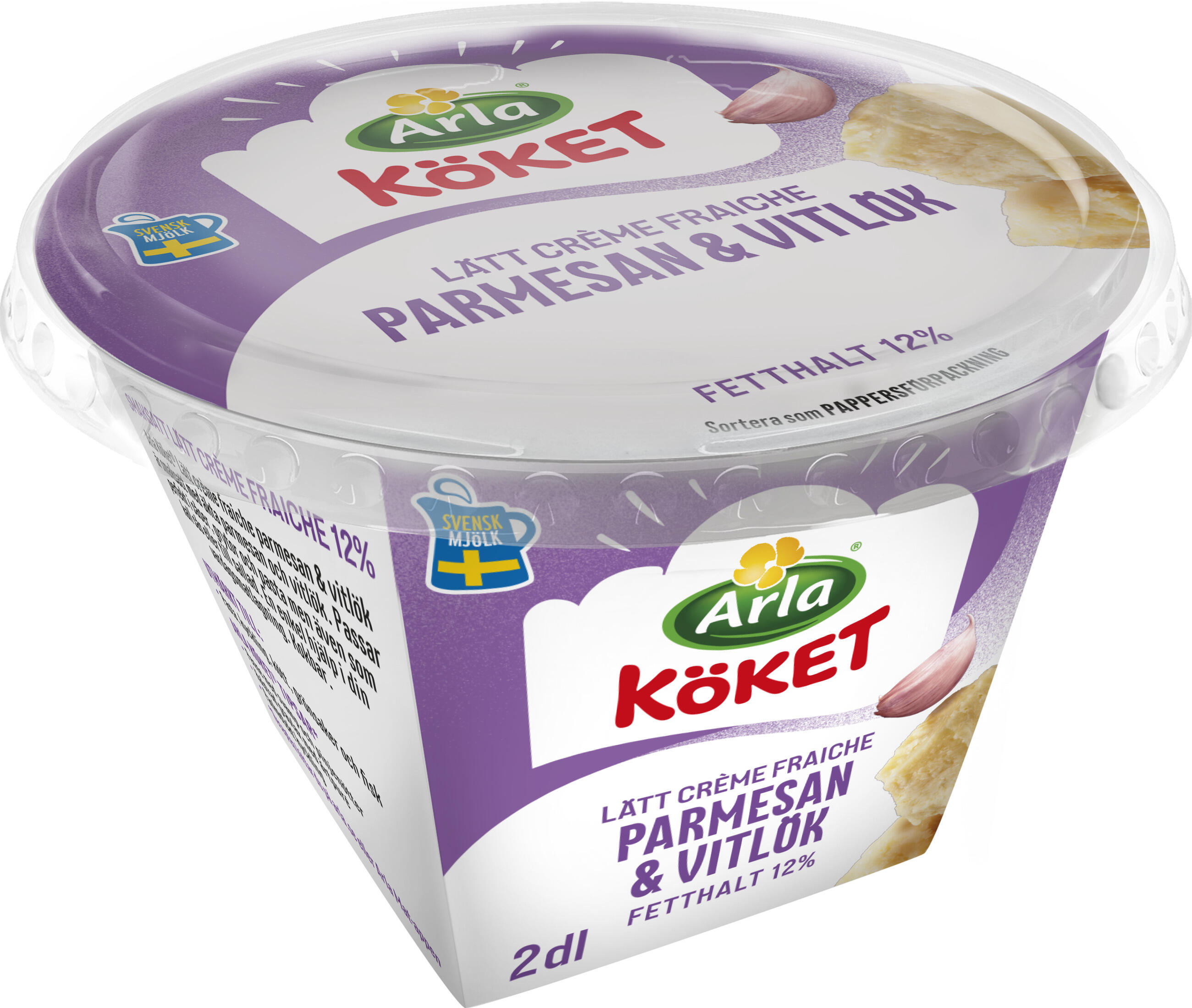 Parmesan Lätt Crème Fraiche
