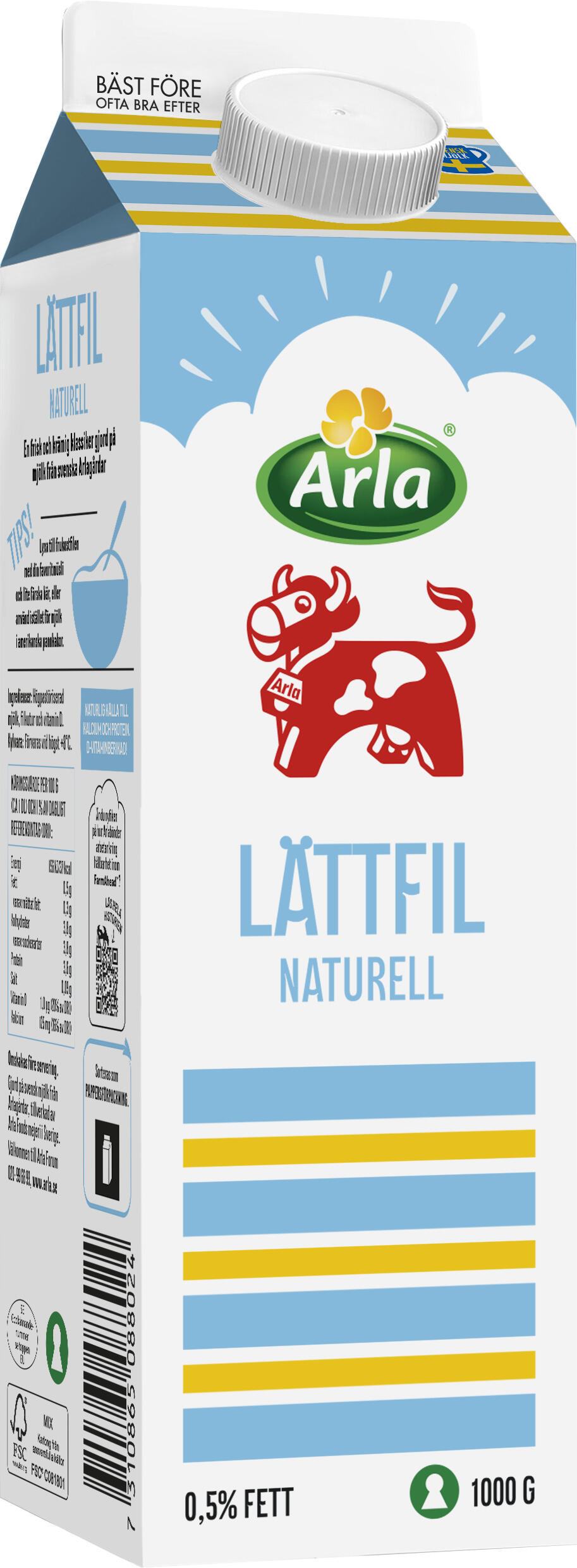 Lättfil Naturell