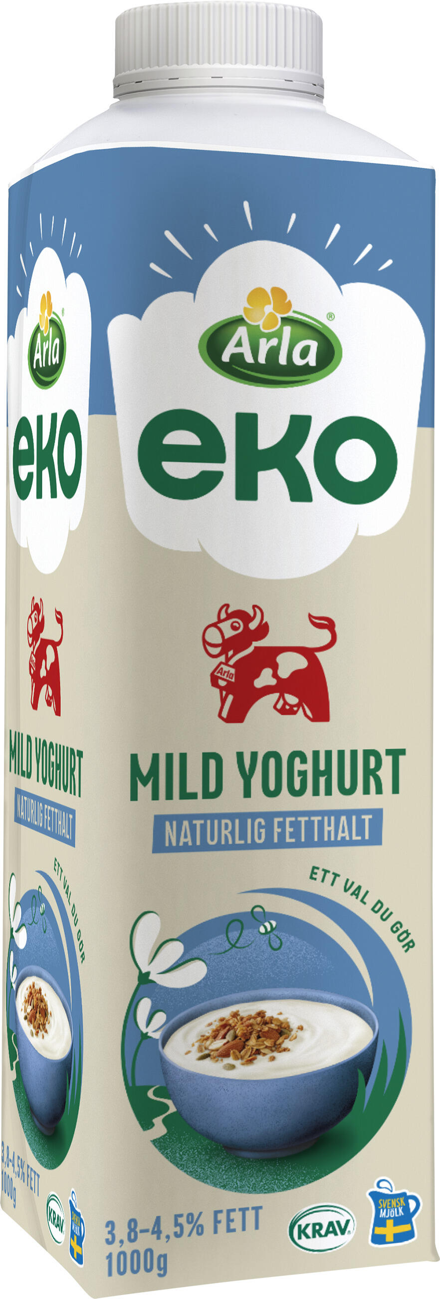 Naturell Eko Mild Yoghurt