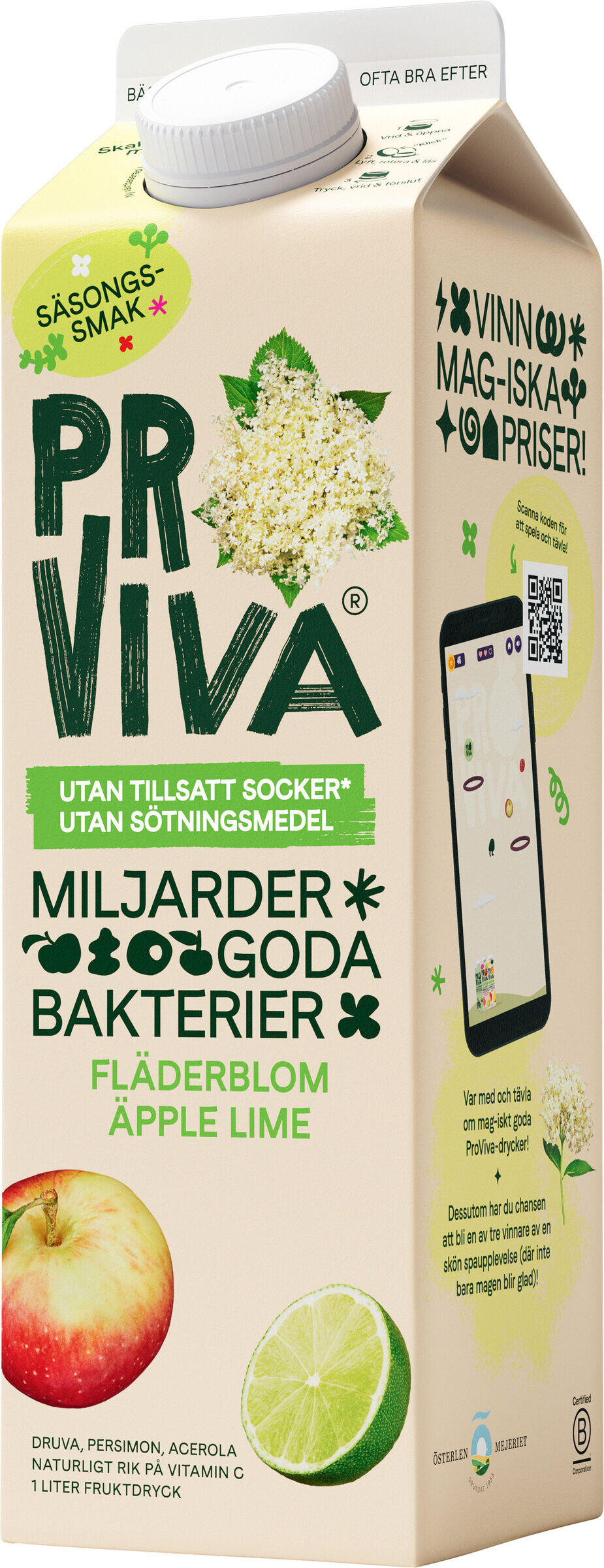 Fläderblom Äpp Utan Tillsatt Socker