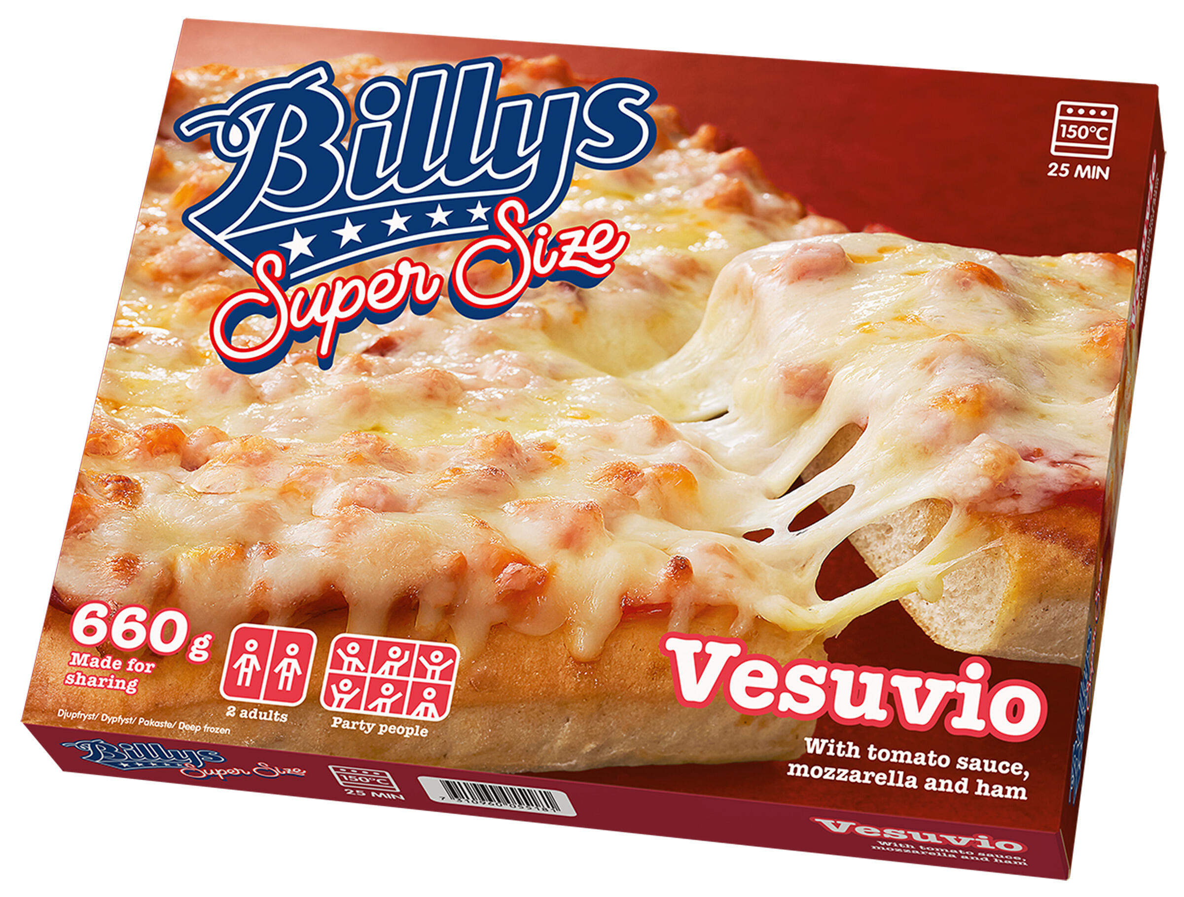 Vesuvio Pizza Super Size