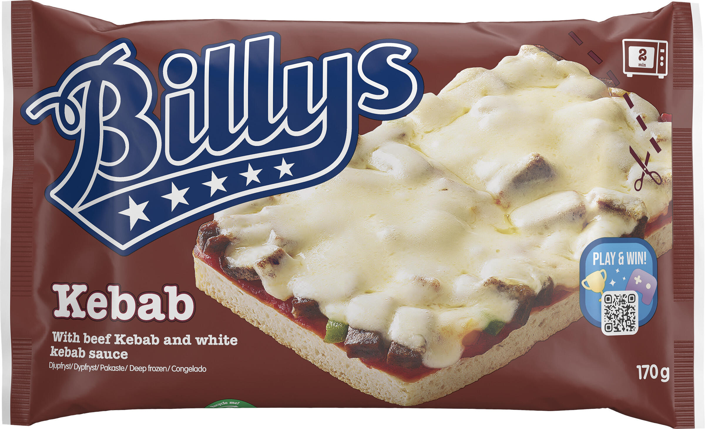 Kebab Pan Pizza
