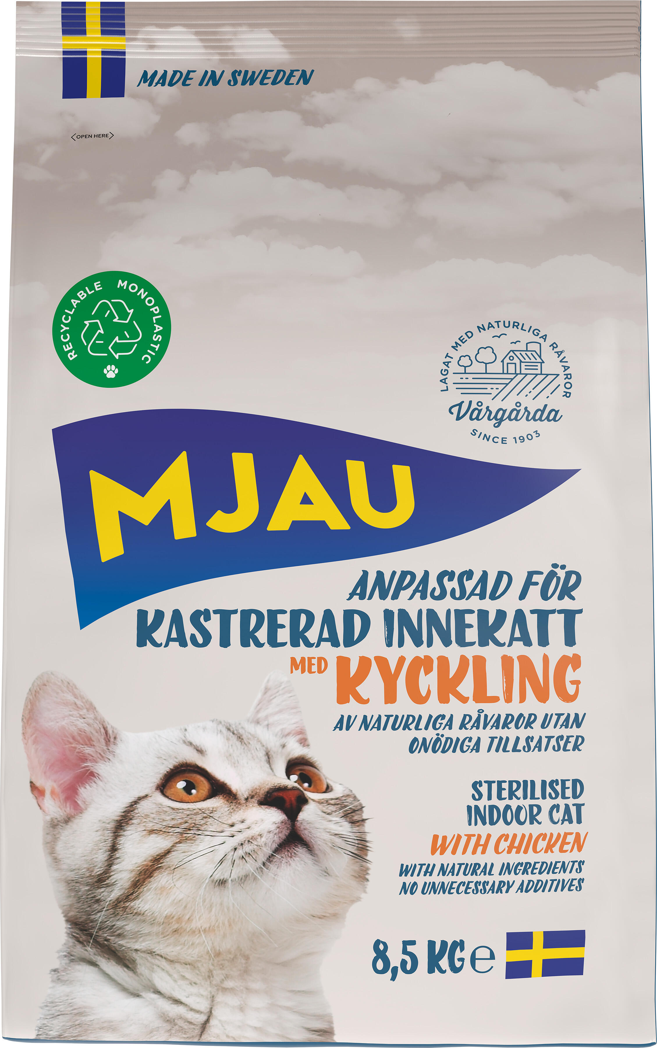Kyckling Kastrerad Innekatt