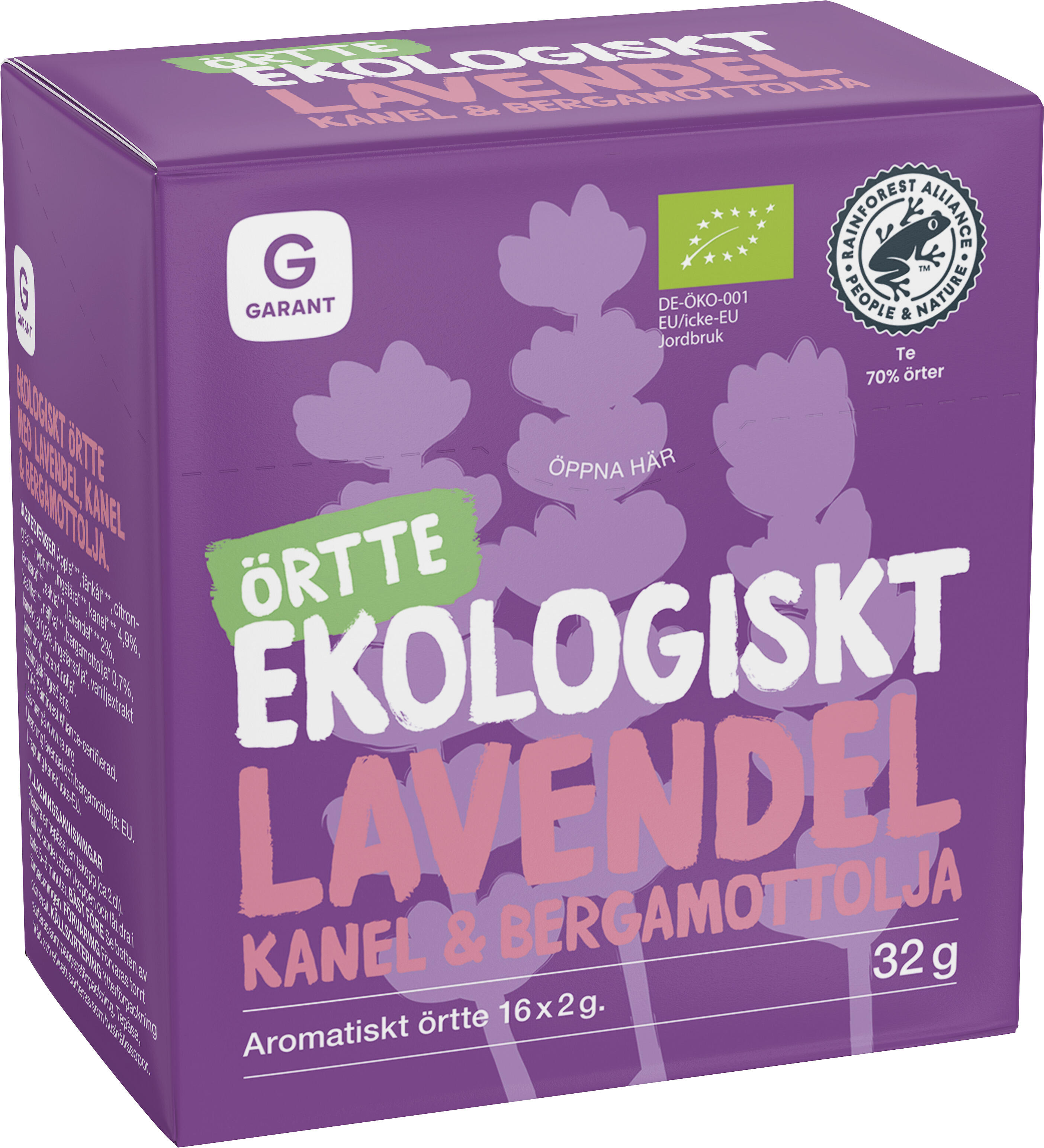 Lavendel Kanel&Bergamottolja