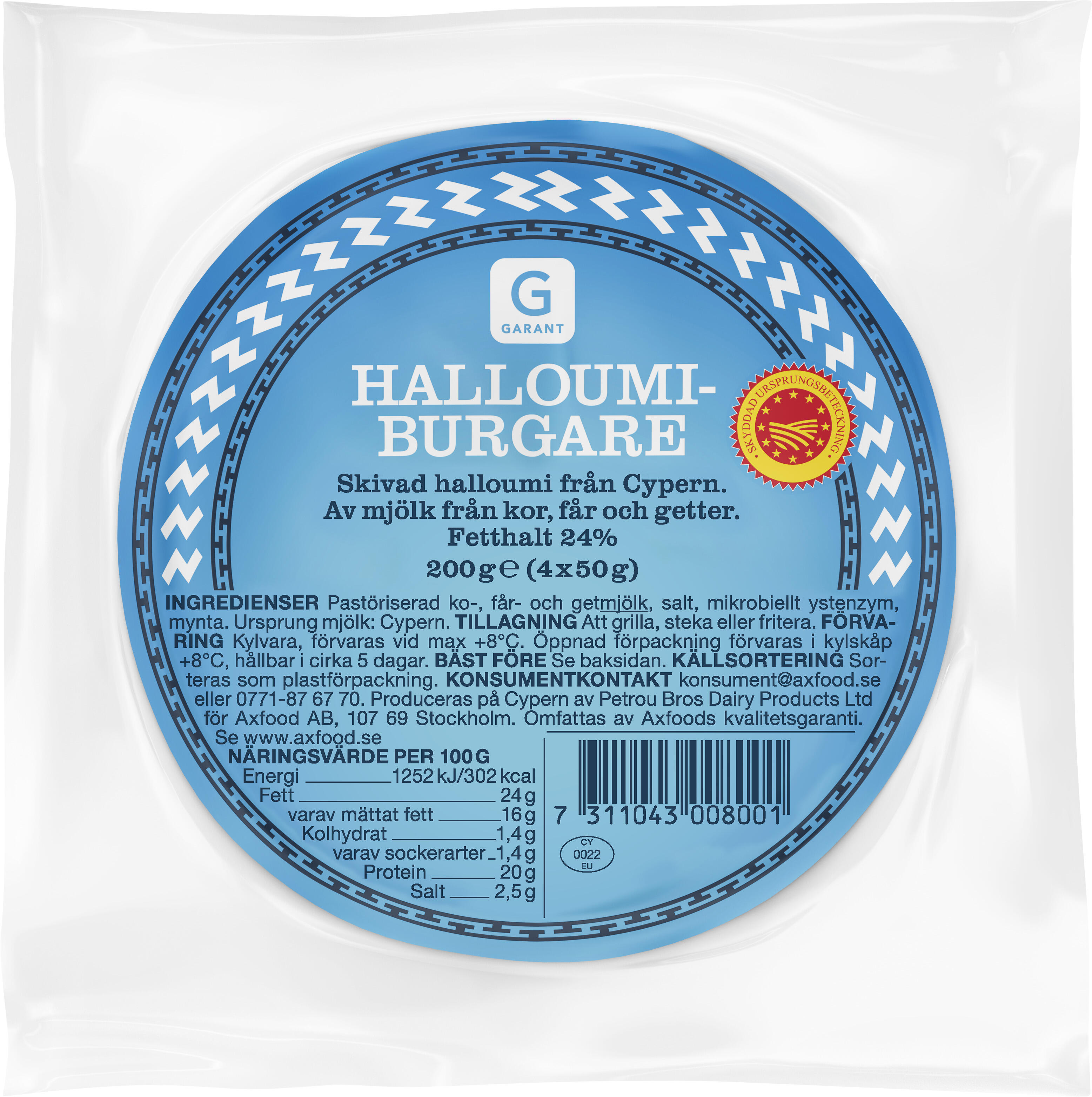 Halloumi Burgare