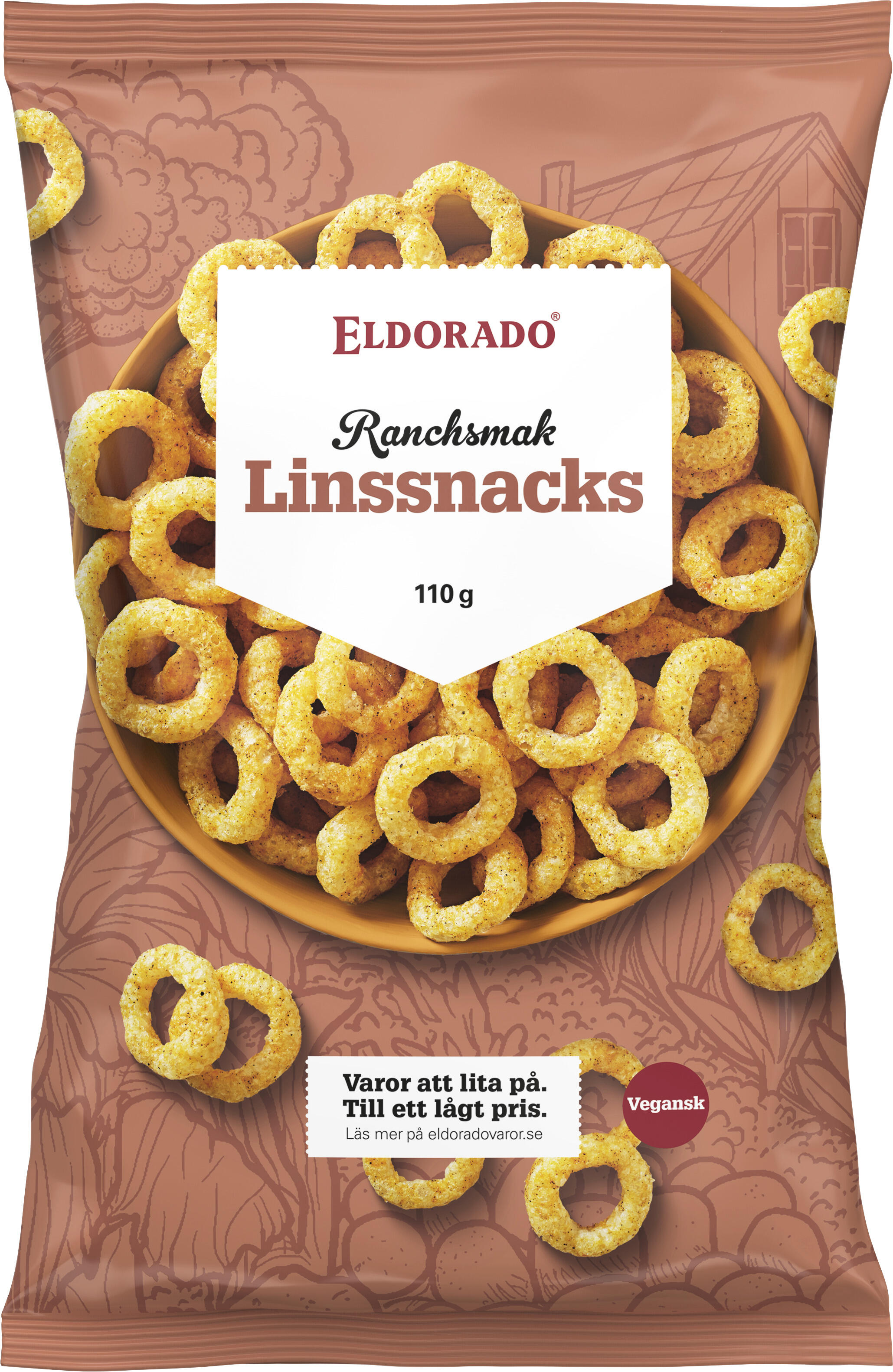 Ranchsmak Linssnacks