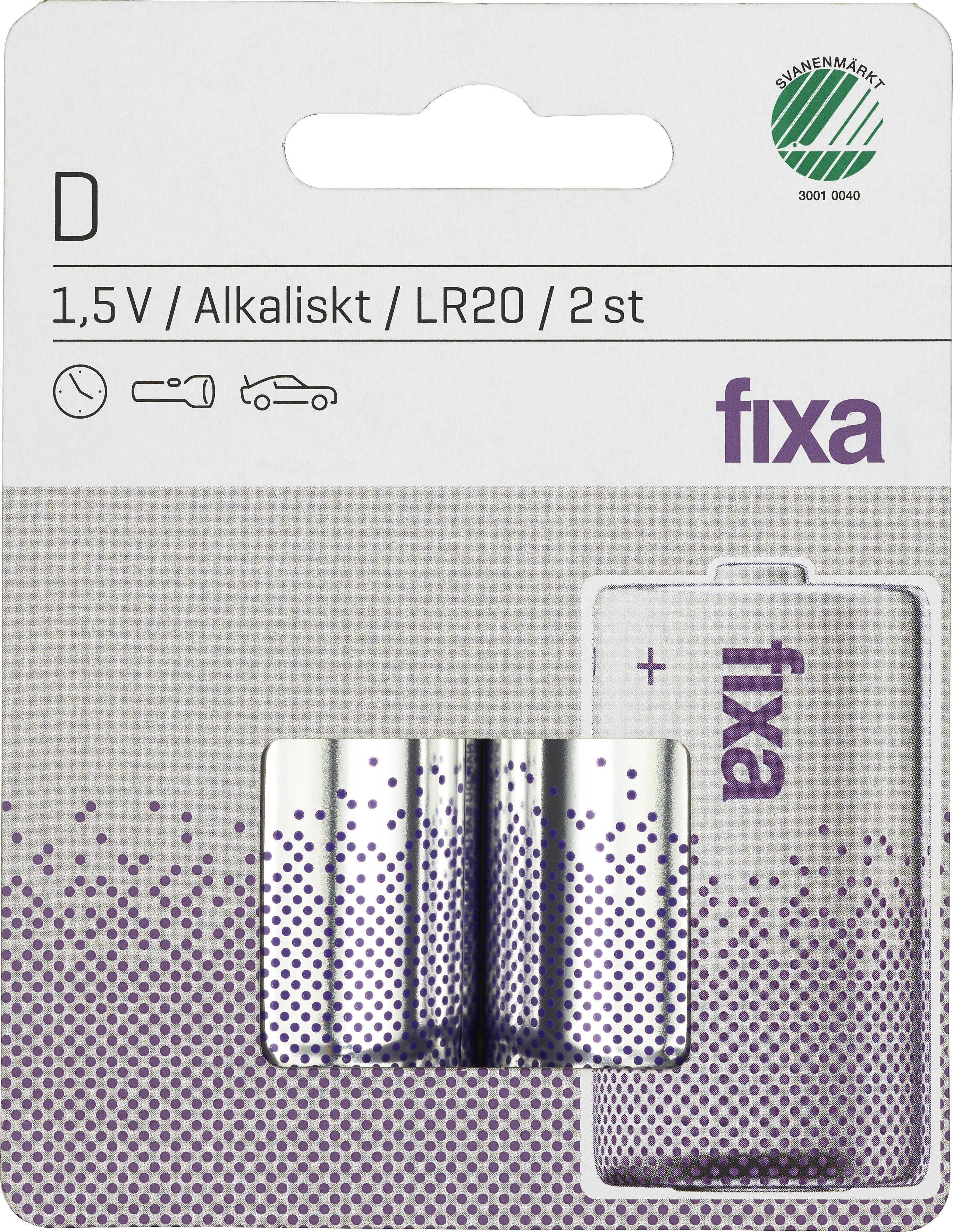 Batterier D
